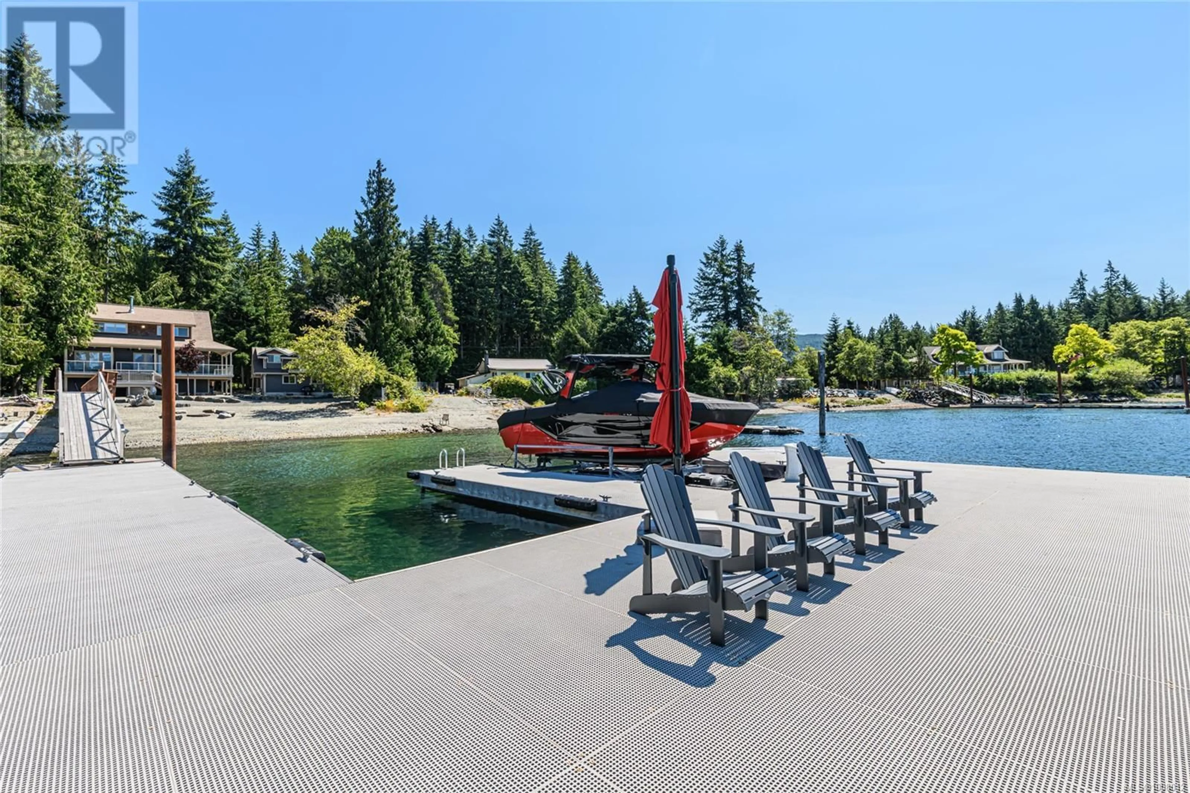 Patio, water/lake/river/ocean view for 8334 SA-SEEN-OS ROAD, Youbou British Columbia V0R2G0