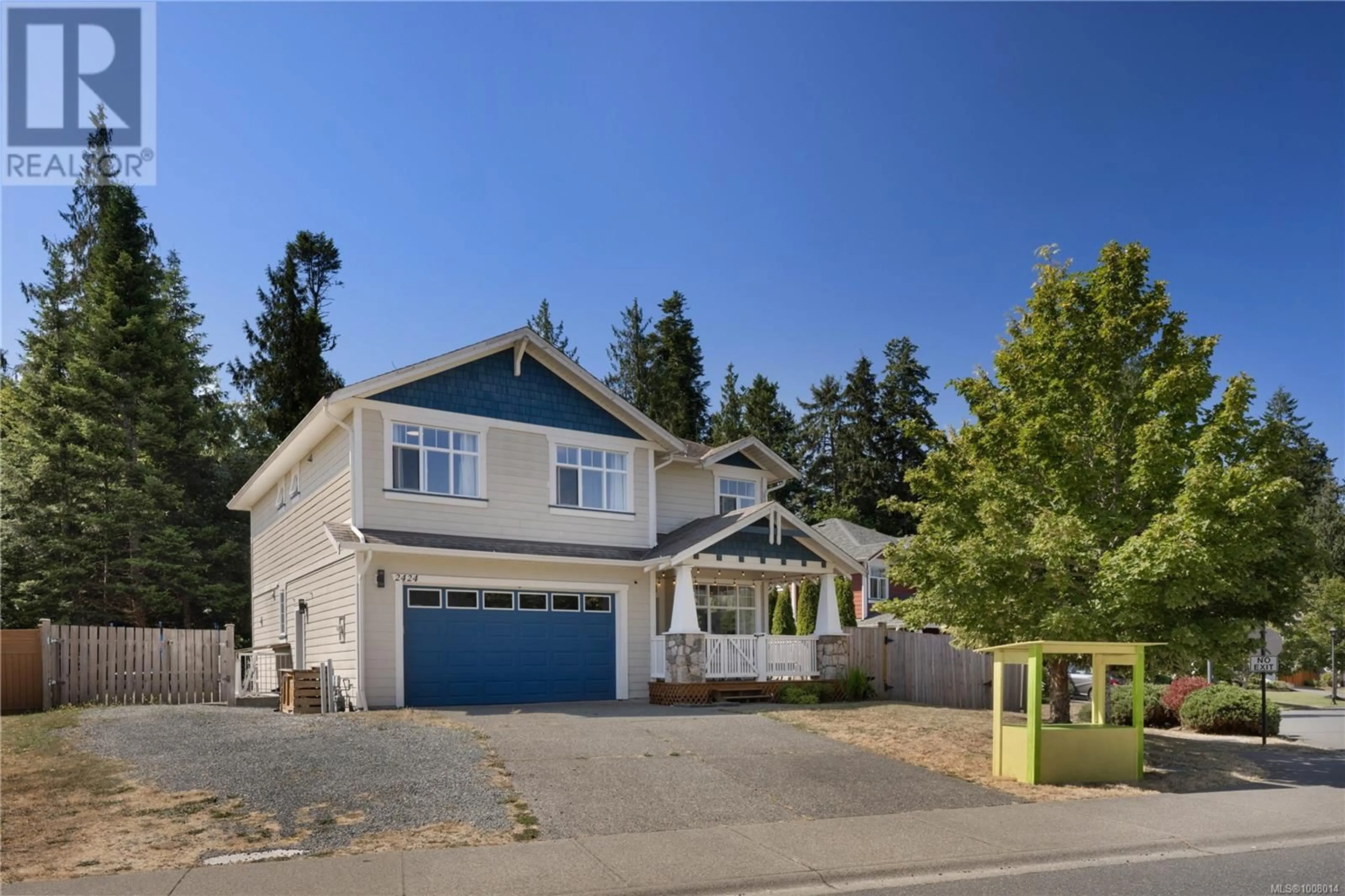 Home with vinyl exterior material, street for 2424 DRIFTWOOD DRIVE, Sooke British Columbia V9Z0Y6