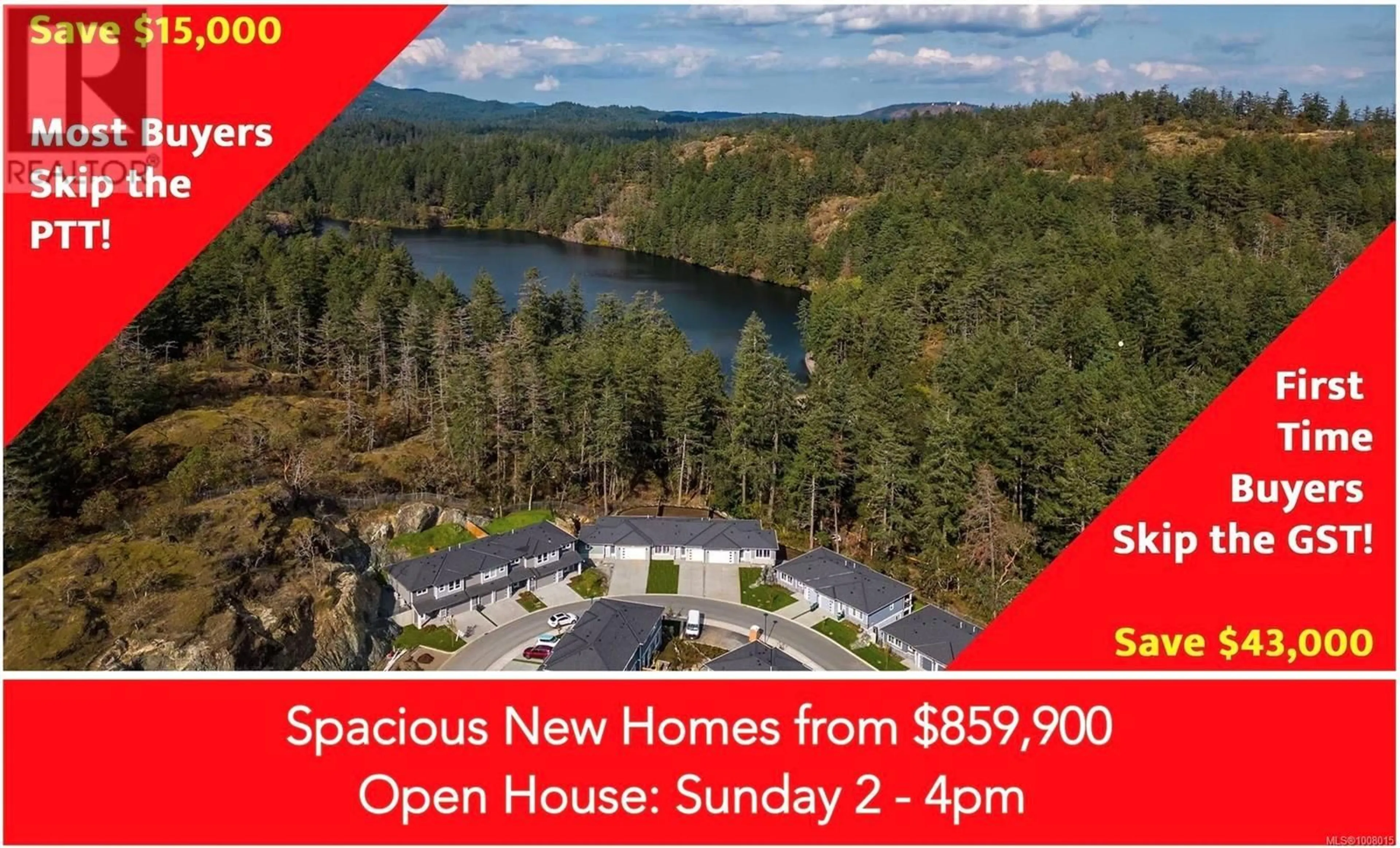 A pic from outside/outdoor area/front of a property/back of a property/a pic from drone, water/lake/river/ocean view for 2011 WEST PARK LANE, View Royal British Columbia V9B5Z2