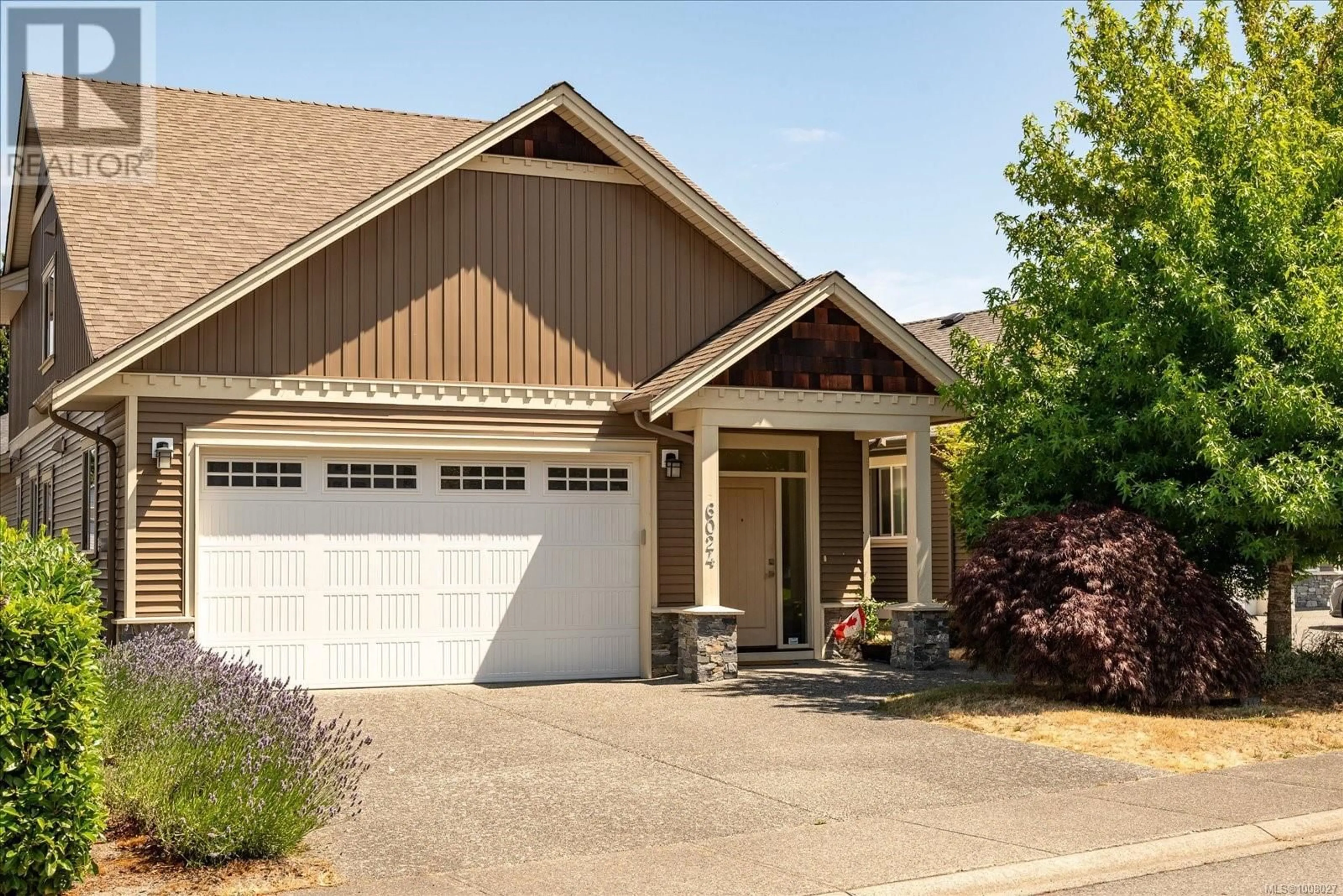 Home with vinyl exterior material, street for 6024 MONASHEE WAY, Nanaimo British Columbia V9T5Y7