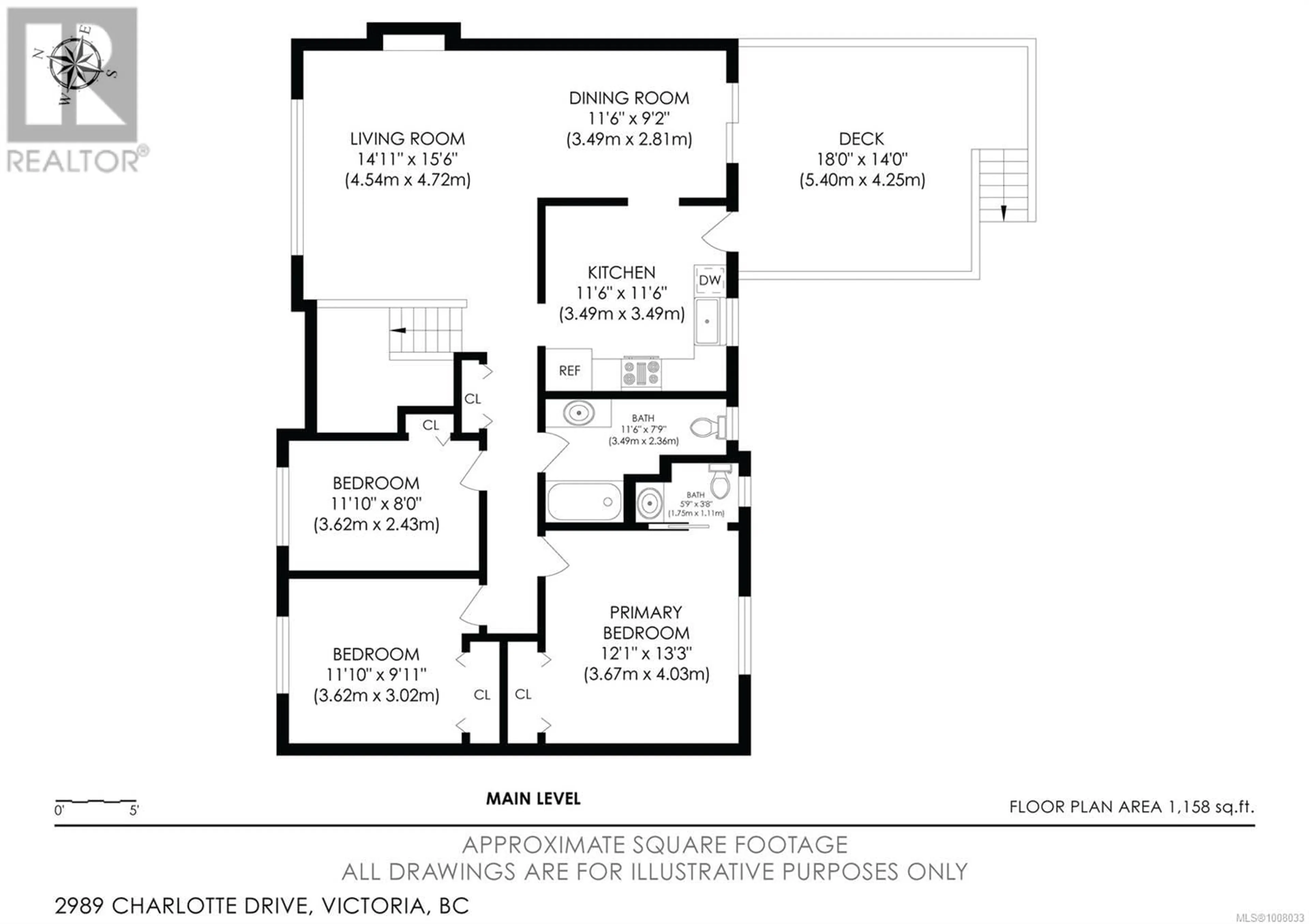 Floor plan for 2989 CHARLOTTE DRIVE, Colwood British Columbia V9B4L9