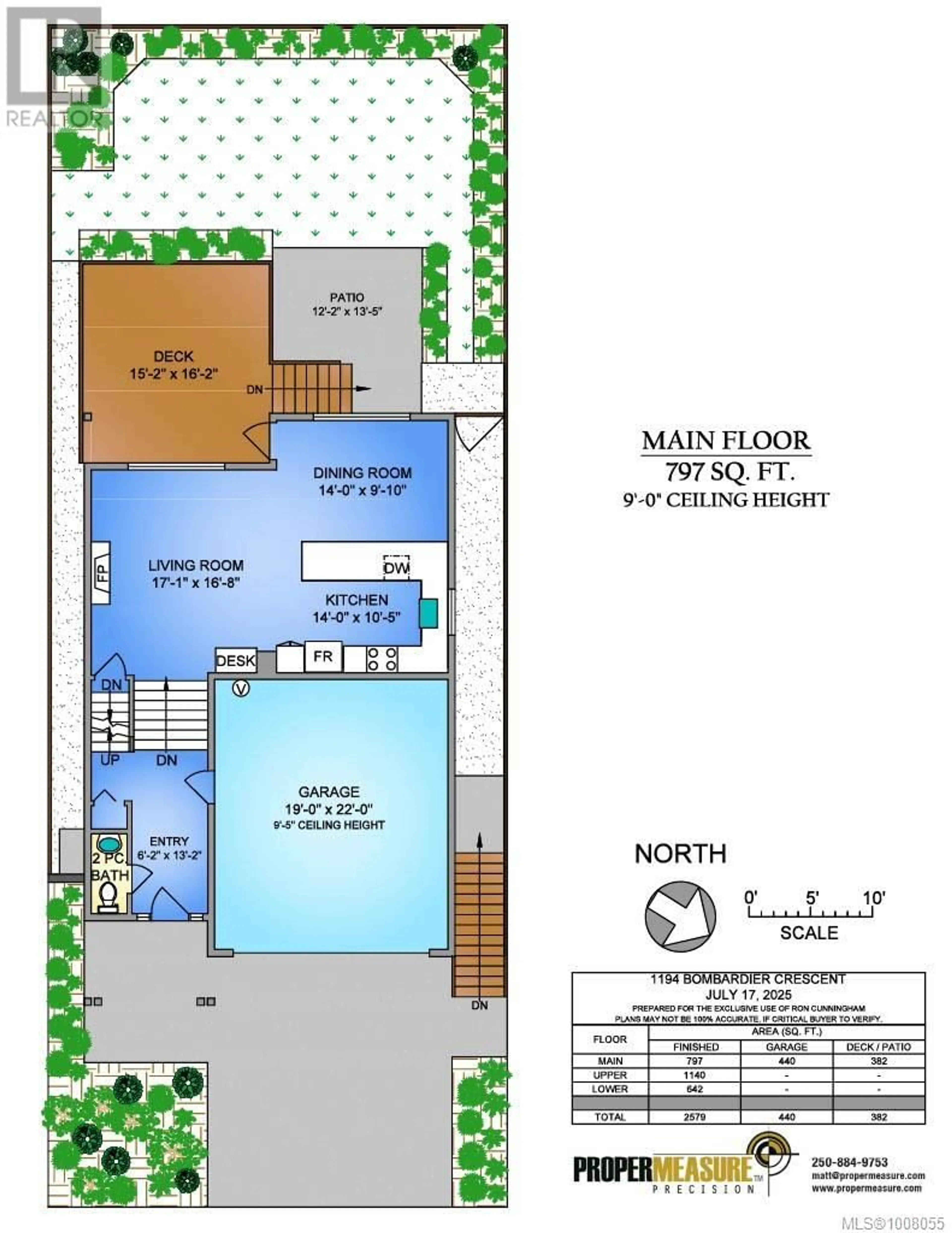 Floor plan for 1194 BOMBARDIER CRESCENT, Langford British Columbia V9B0R2