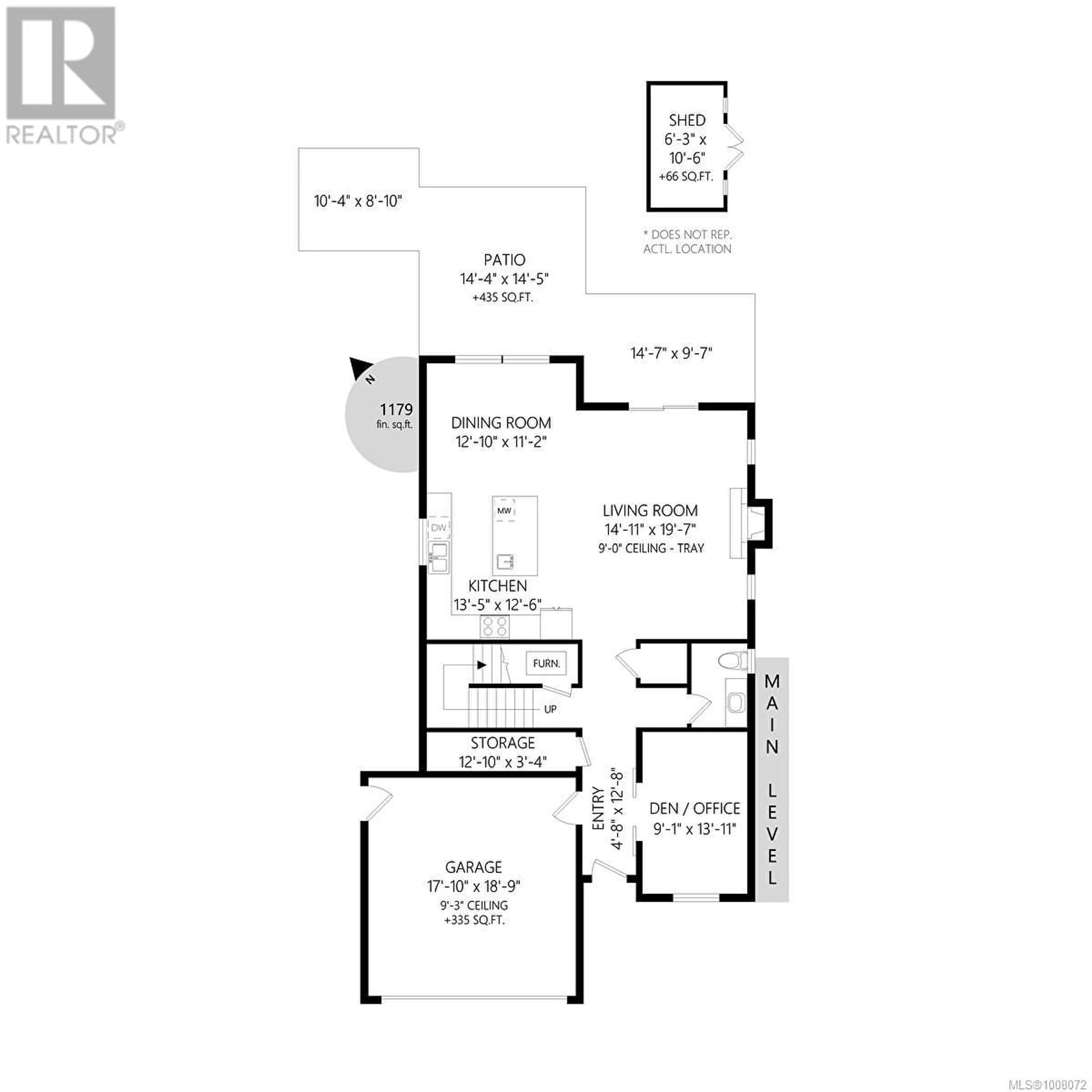 Floor plan for 912 BLAKEON PLACE, Langford British Columbia V9C0R3