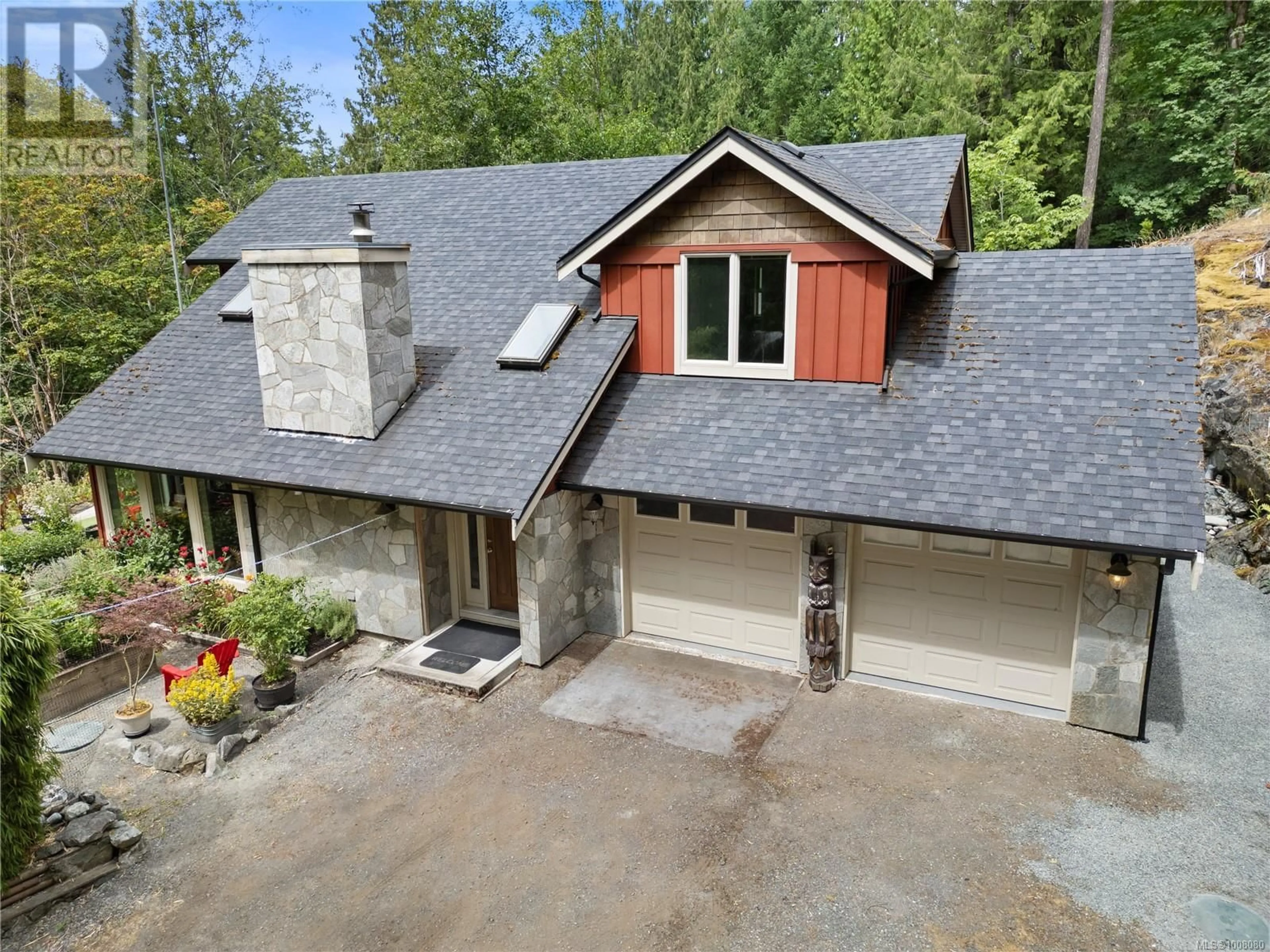 A pic from outside/outdoor area/front of a property/back of a property/a pic from drone, unknown for 1765 SHAWNIGAN LAKE ROAD, Shawnigan Lake British Columbia V0R2W2