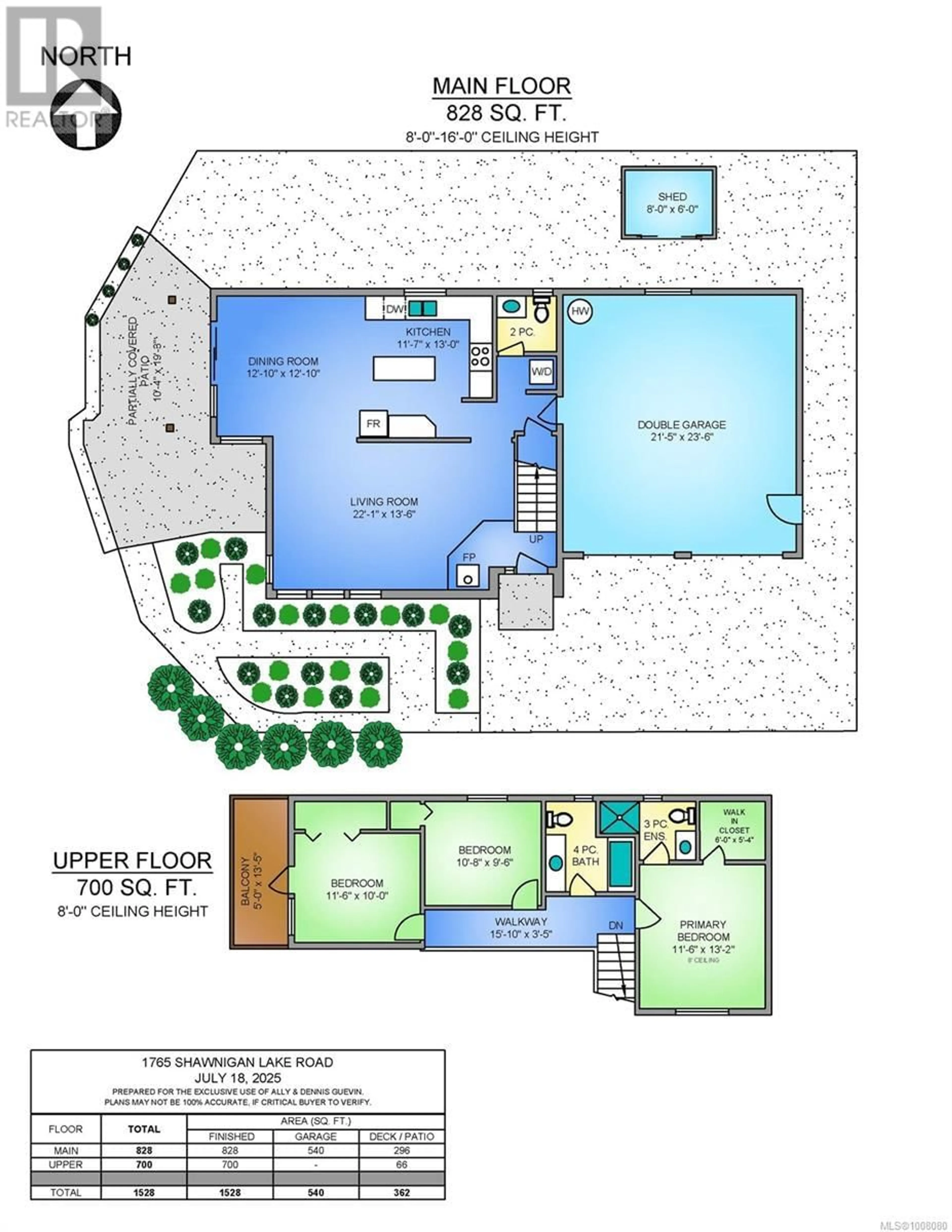 Floor plan for 1765 SHAWNIGAN LAKE ROAD, Shawnigan Lake British Columbia V0R2W2