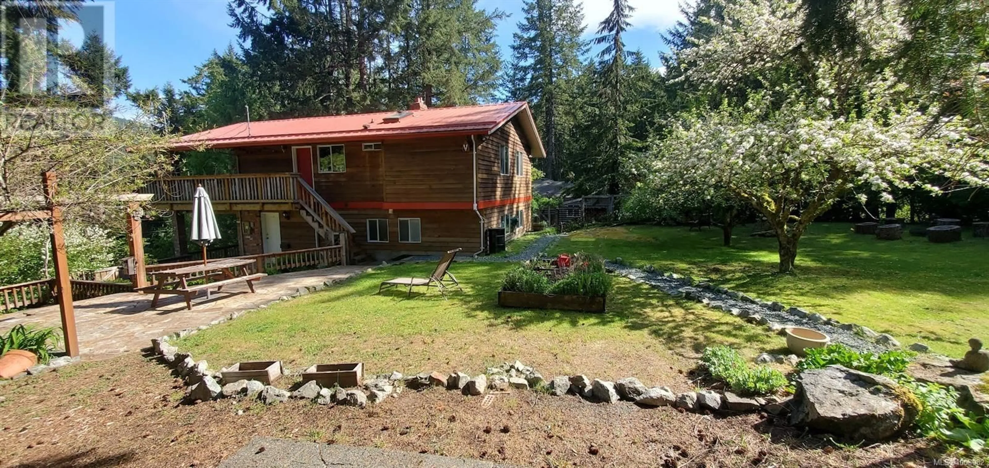 A pic from outside/outdoor area/front of a property/back of a property/a pic from drone, unknown for 1466 MAHON ROAD, Shawnigan Lake British Columbia V0R2W3