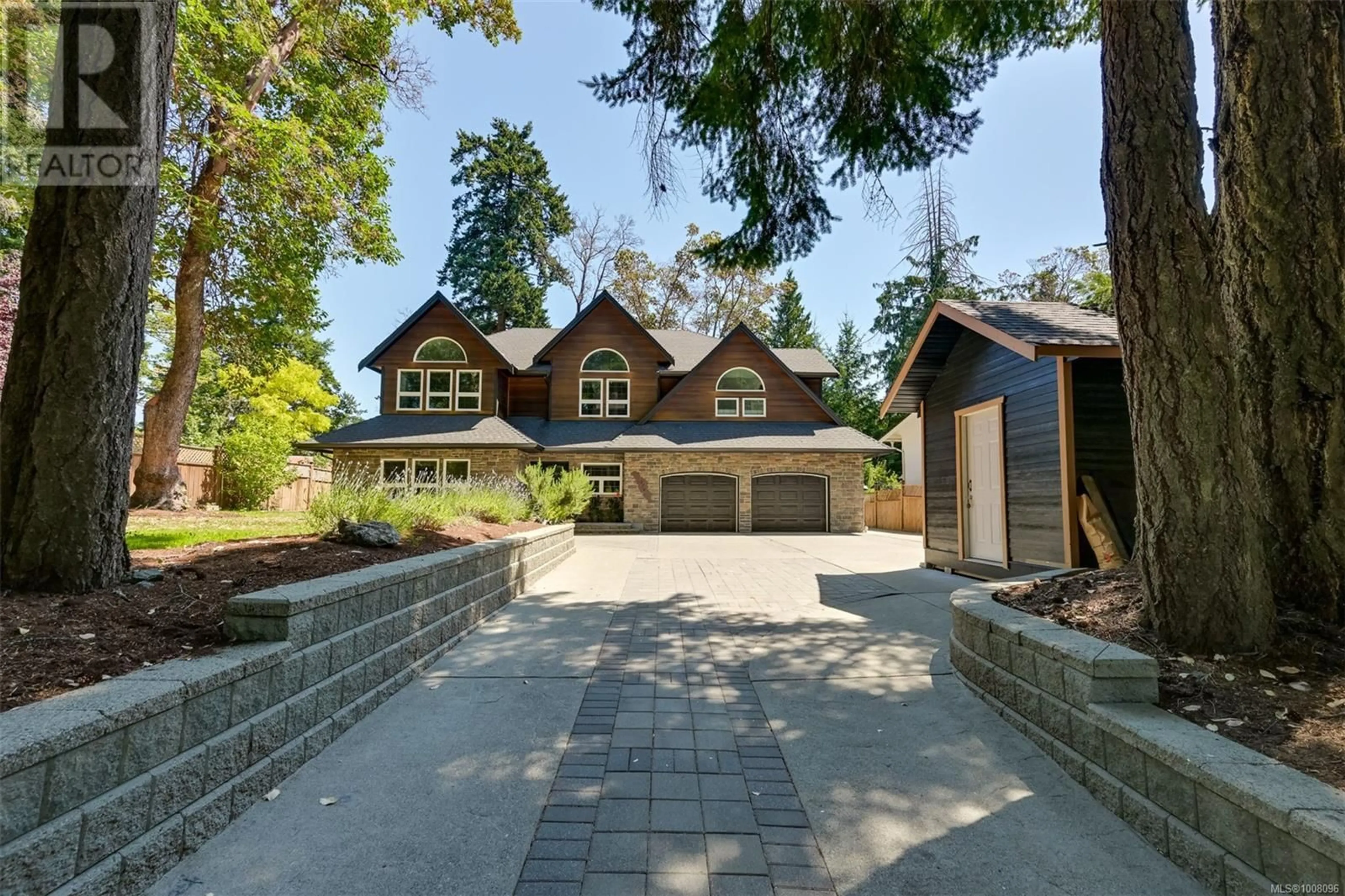 Home with brick exterior material, street for 6799 JEDORA DRIVE, Central Saanich British Columbia V8M1A6