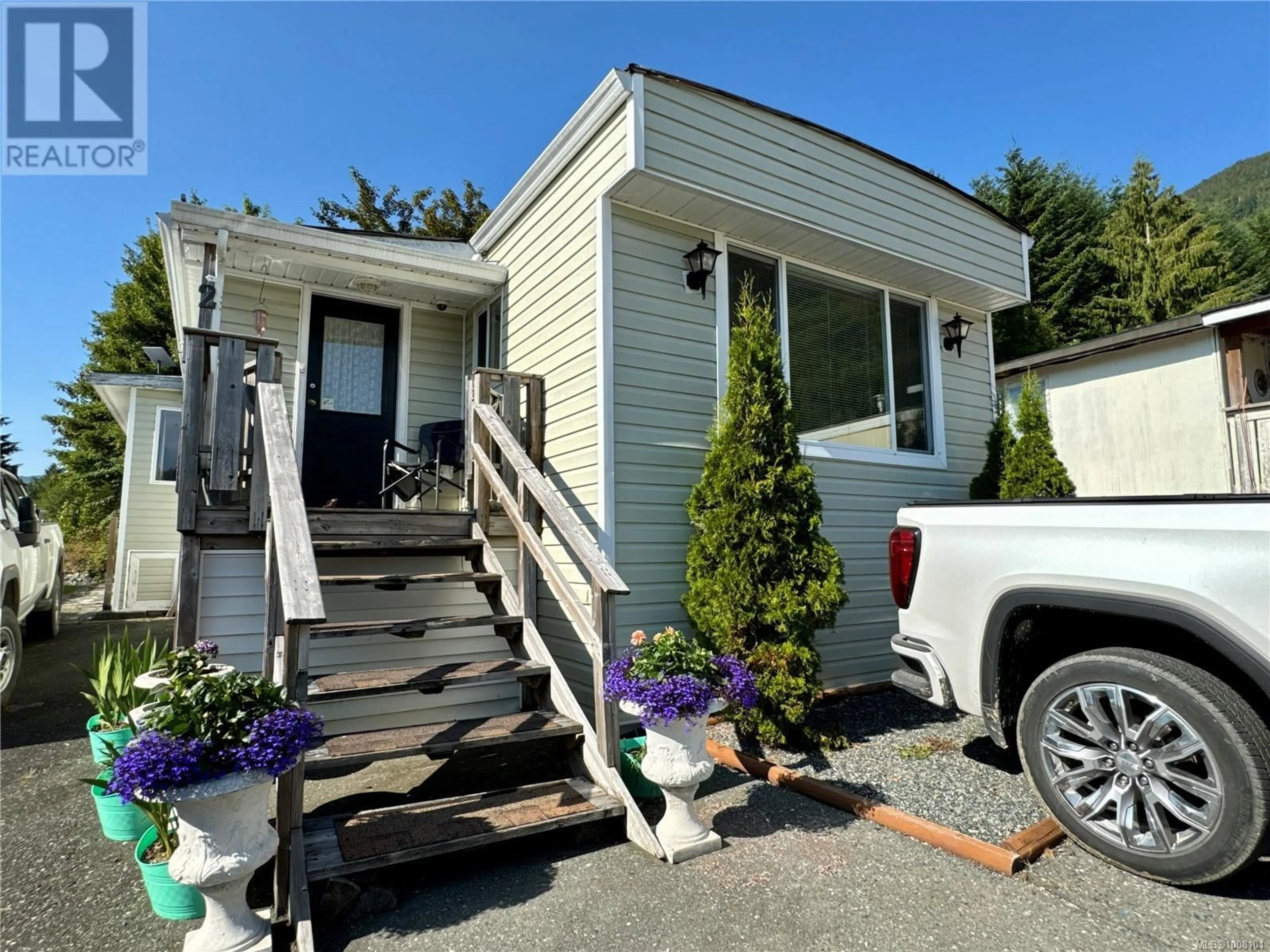 Home with vinyl exterior material, street for 2 - 1191 MARINE DRIVE, Port Alice British Columbia V0N2N0