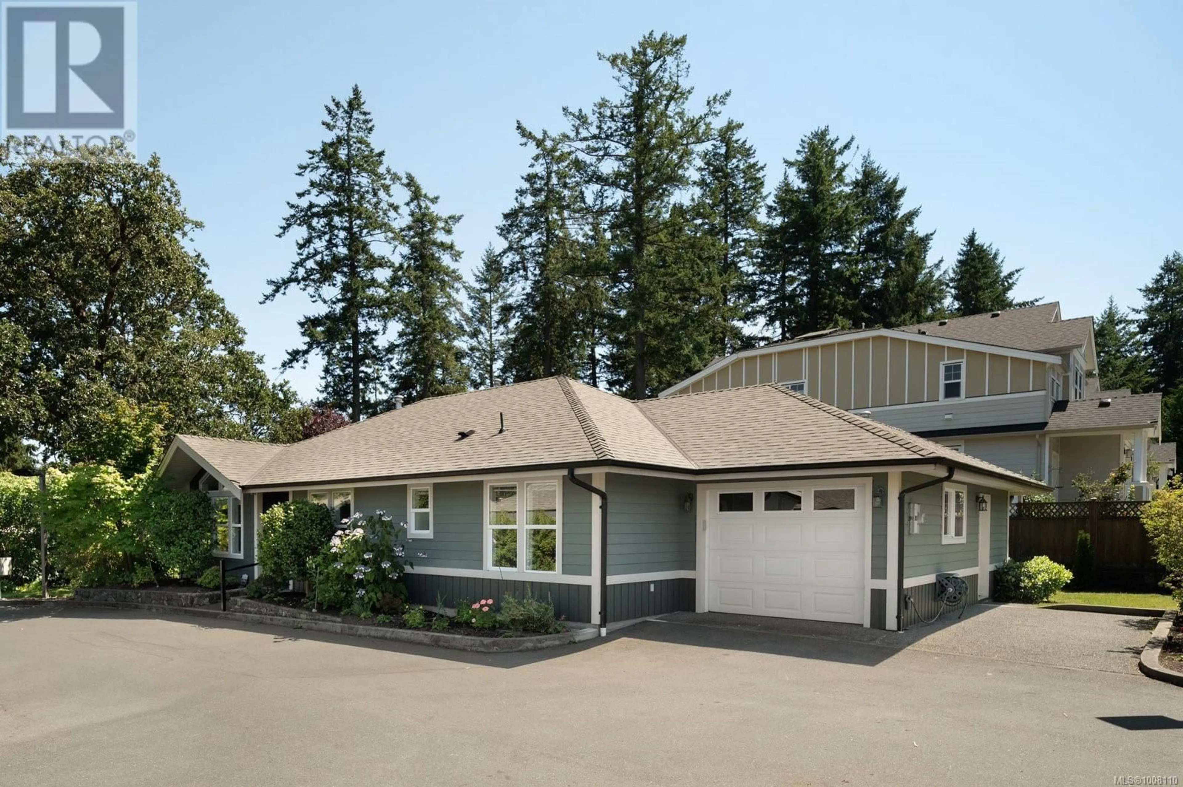 Home with vinyl exterior material, street for 3 - 707 GREENLEA DRIVE, Saanich British Columbia V8Z3E7