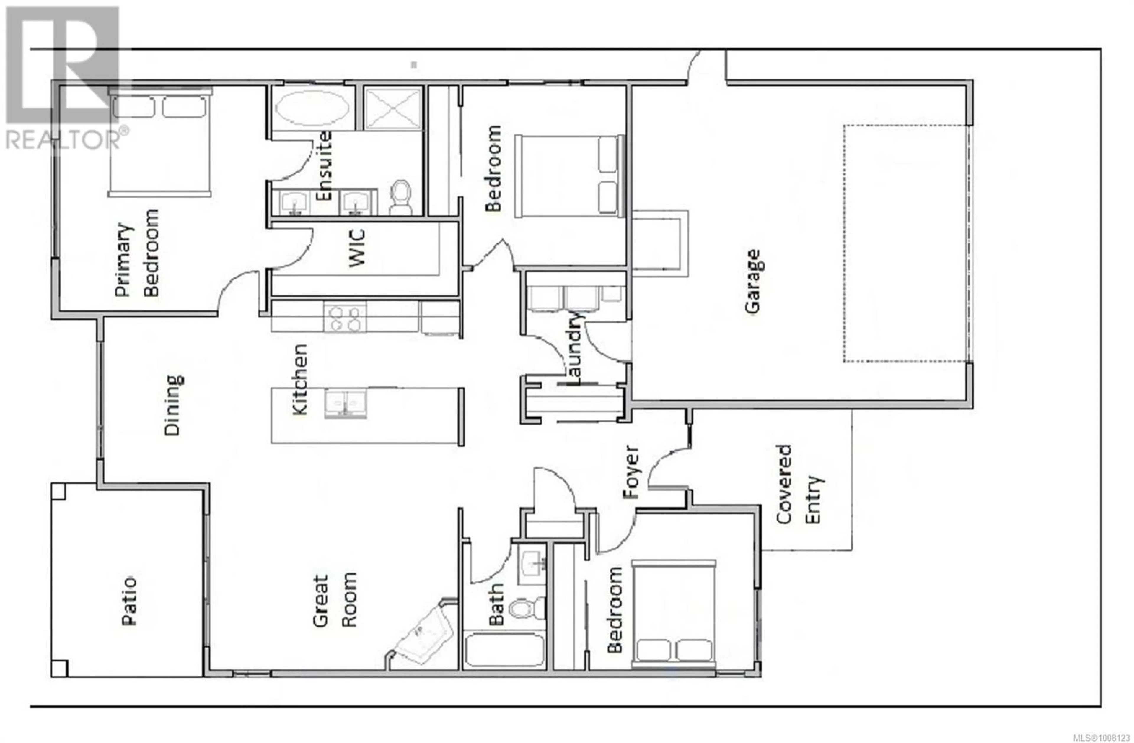 Floor plan for 261 WALWORTH ROAD SOUTH, Campbell River British Columbia V9W0A8