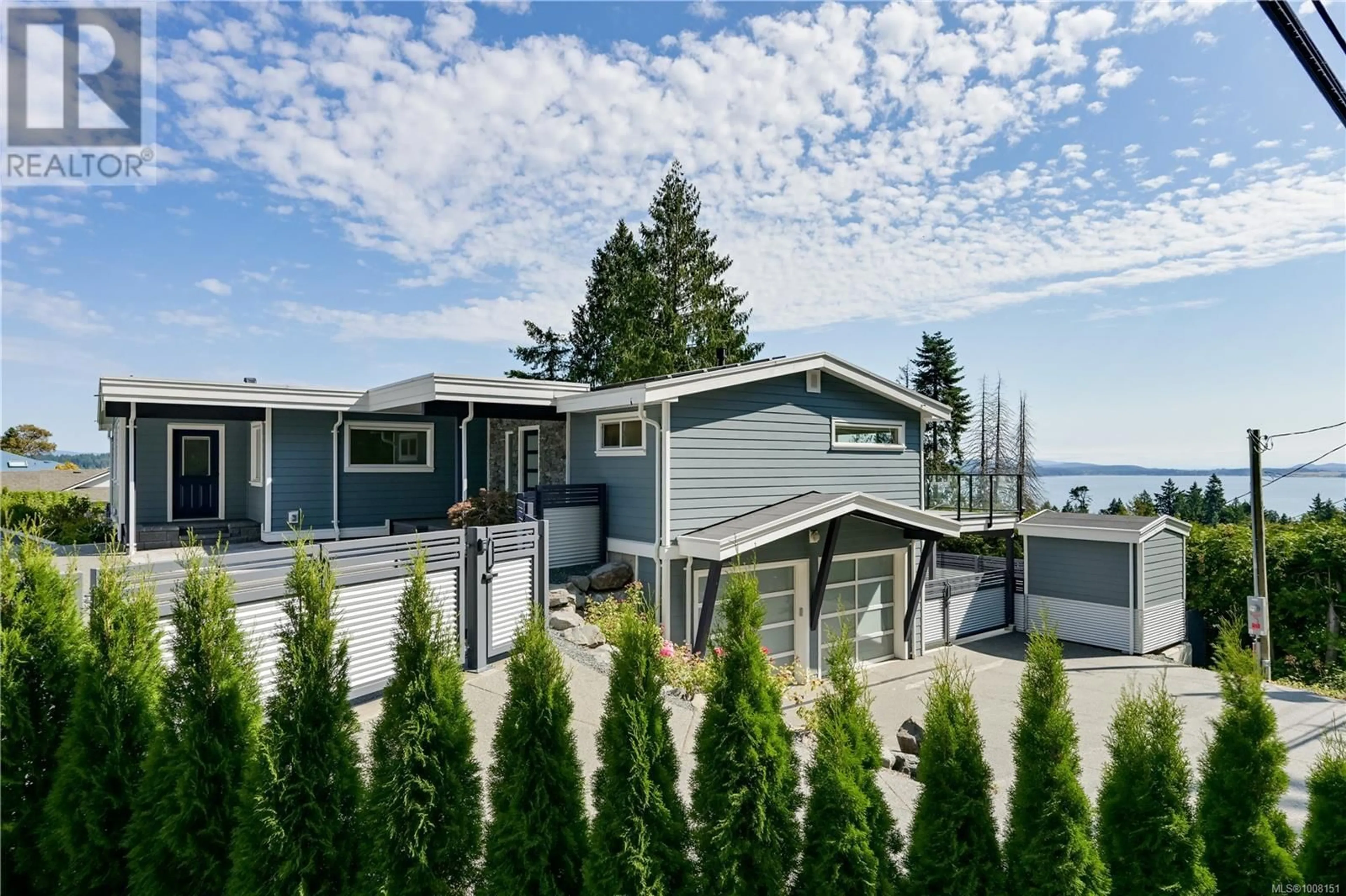 Home with vinyl exterior material, water/lake/river/ocean view for 667 NOOWICK ROAD, Mill Bay British Columbia V8H1G5