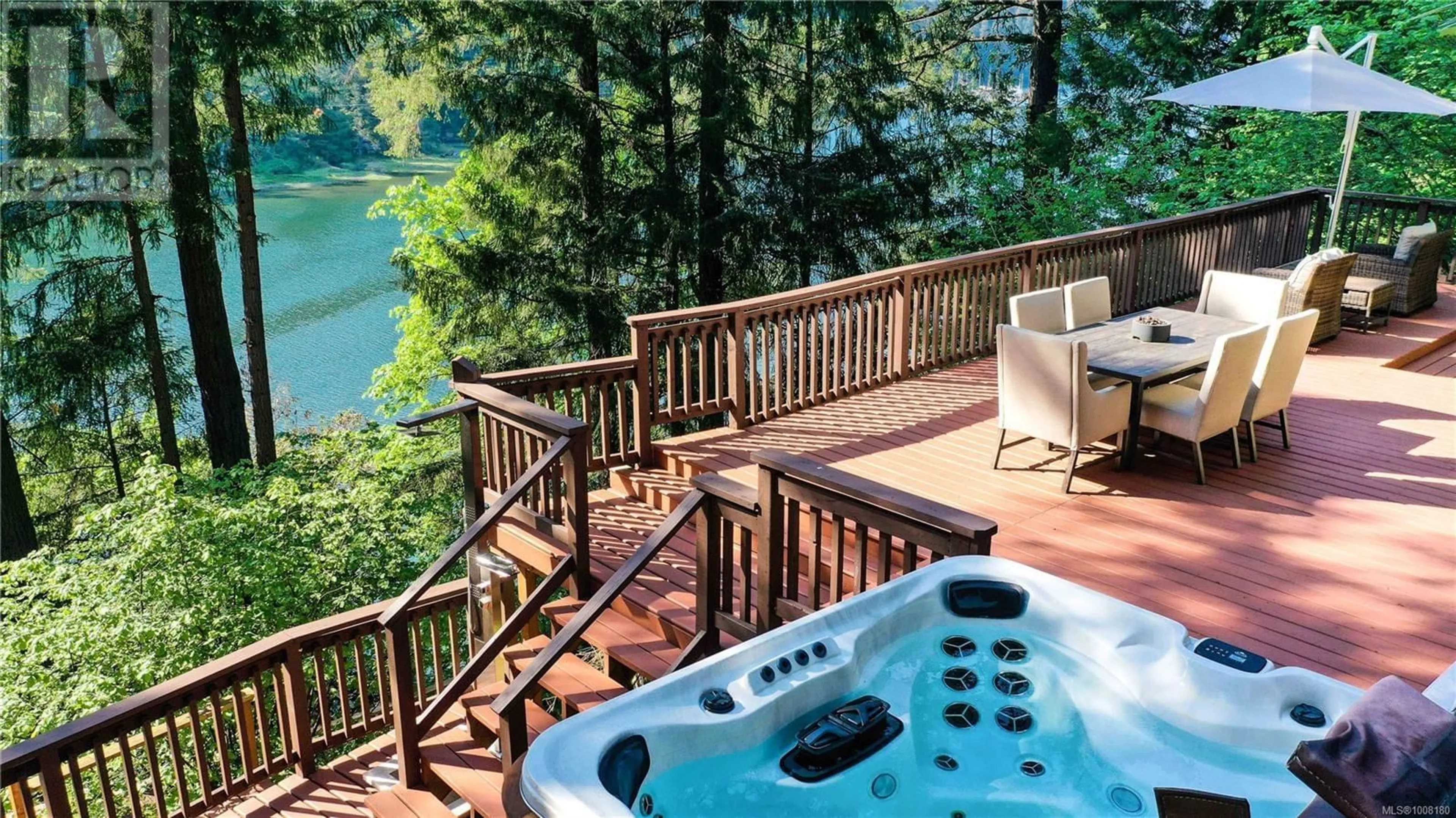 Patio, water/lake/river/ocean view for 1713 FALCON HEIGHTS ROAD, Langford British Columbia V9B6H6