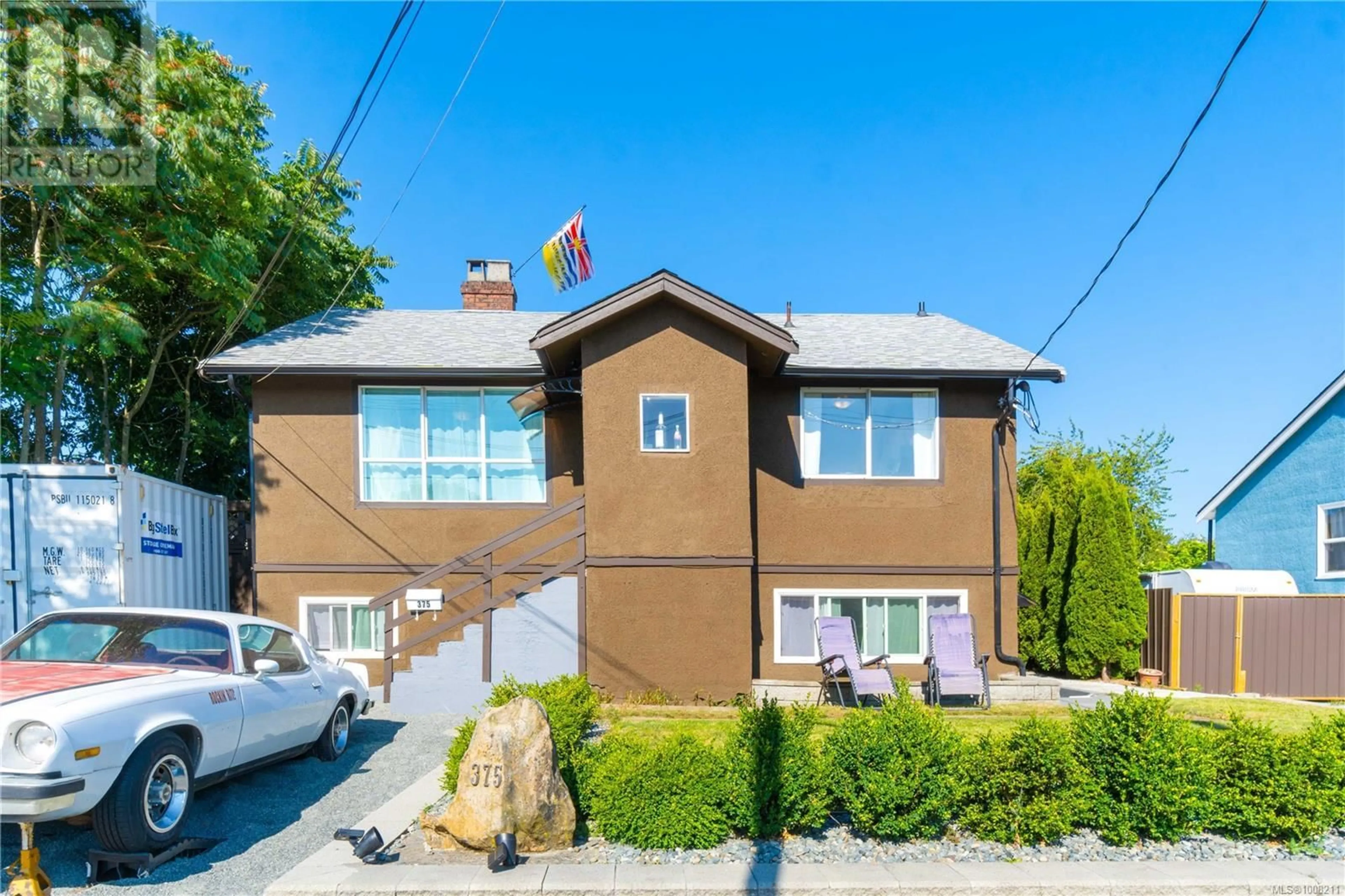 Home with brick exterior material, street for 375 BRUCE AVENUE, Nanaimo British Columbia V9R3Y2