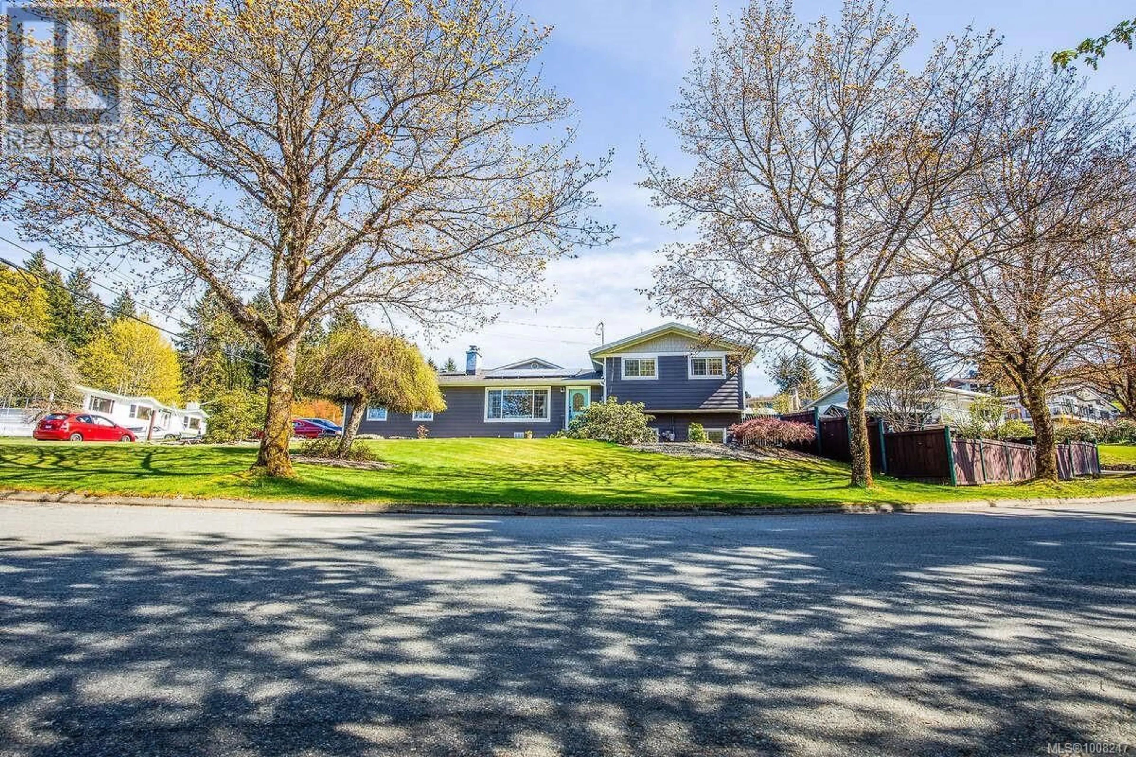 A pic from outside/outdoor area/front of a property/back of a property/a pic from drone, street for 2296 CAMERON DRIVE, Port Alberni British Columbia V9Y1A9