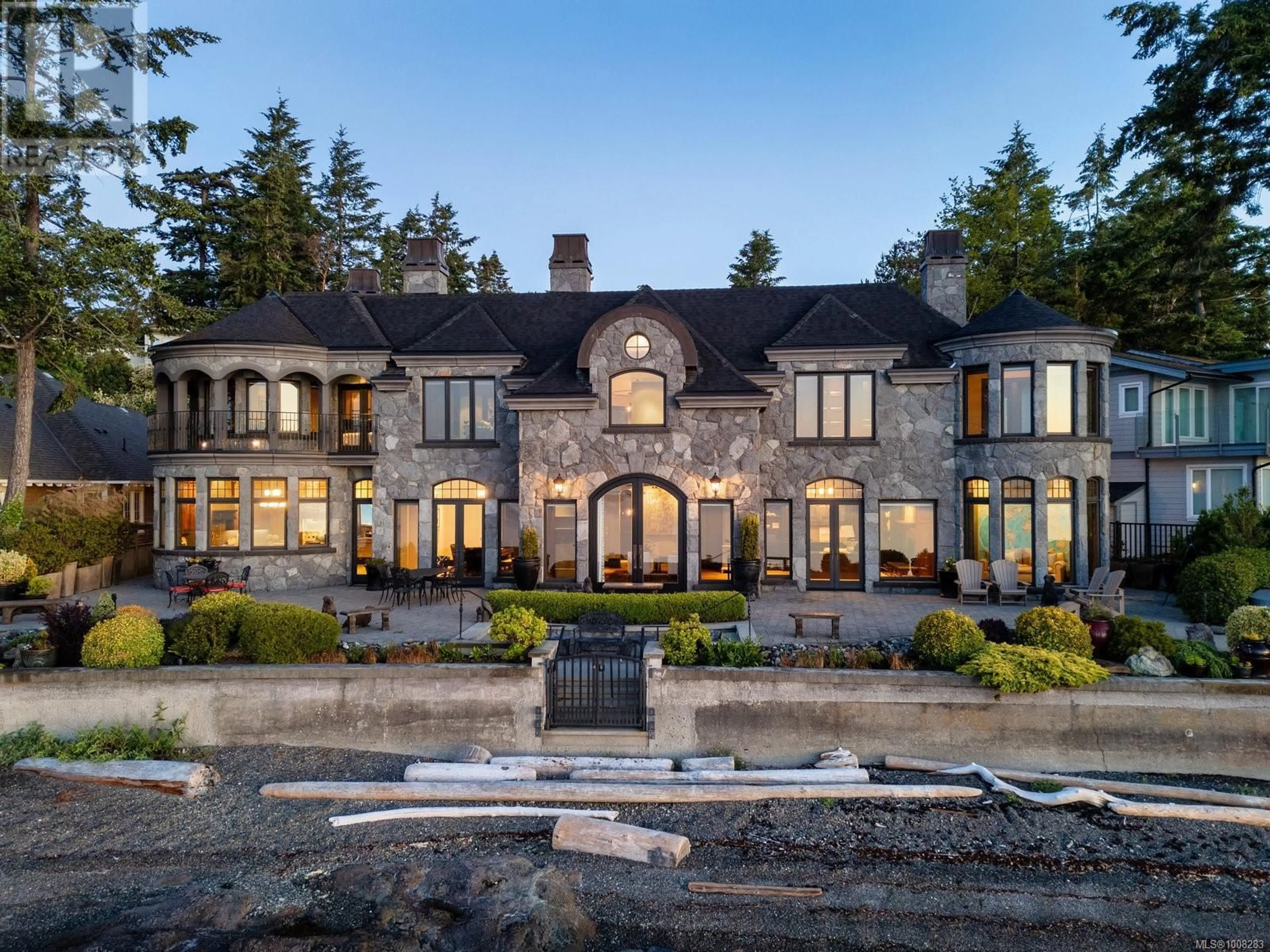 Home with brick exterior material, unknown for 10493 ALLBAY ROAD, Sidney British Columbia V8L2P2