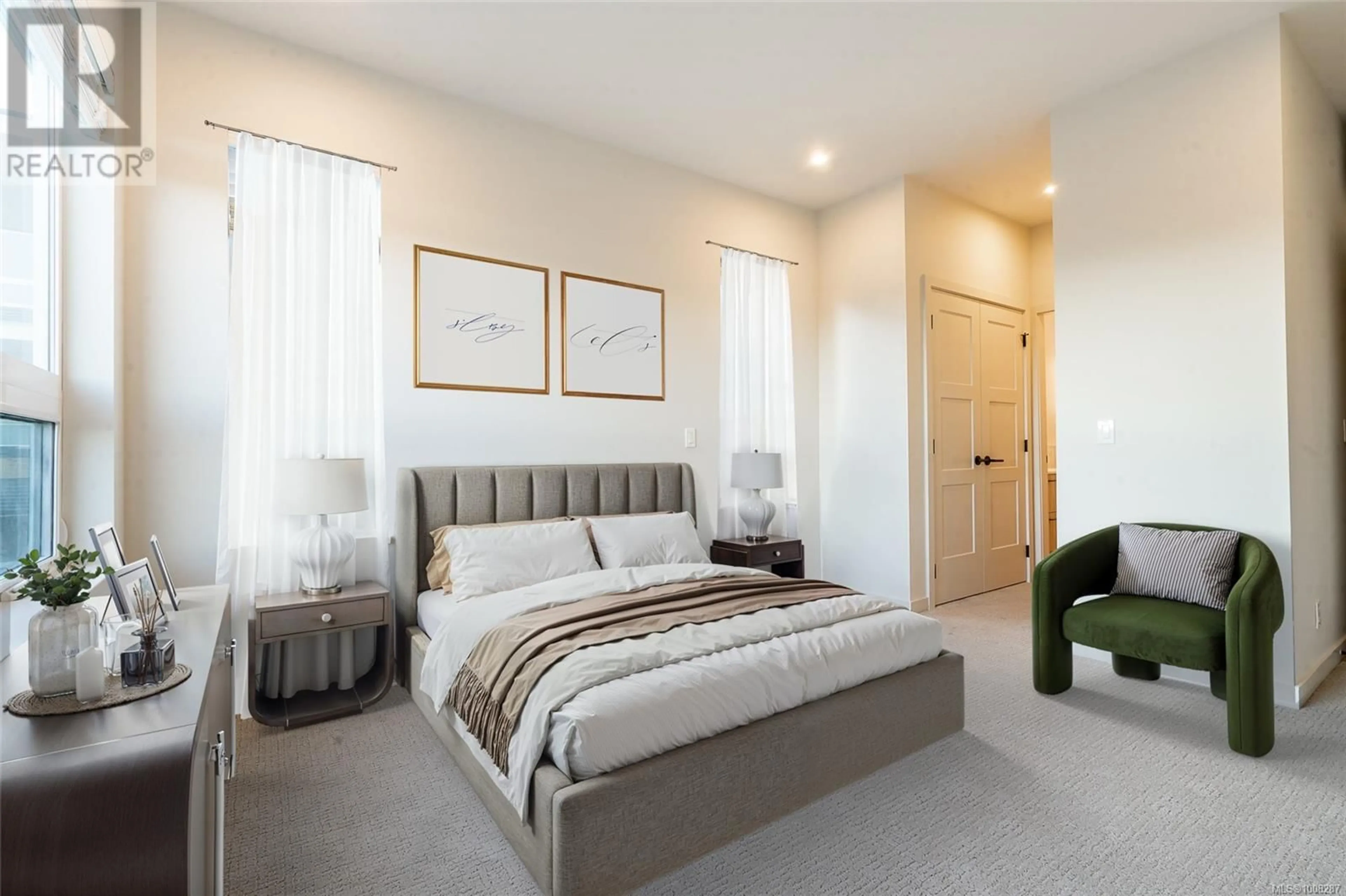 Bedroom with bed, unknown for 510 - 958 PHAROAH MEWS, Langford British Columbia V9B7A1