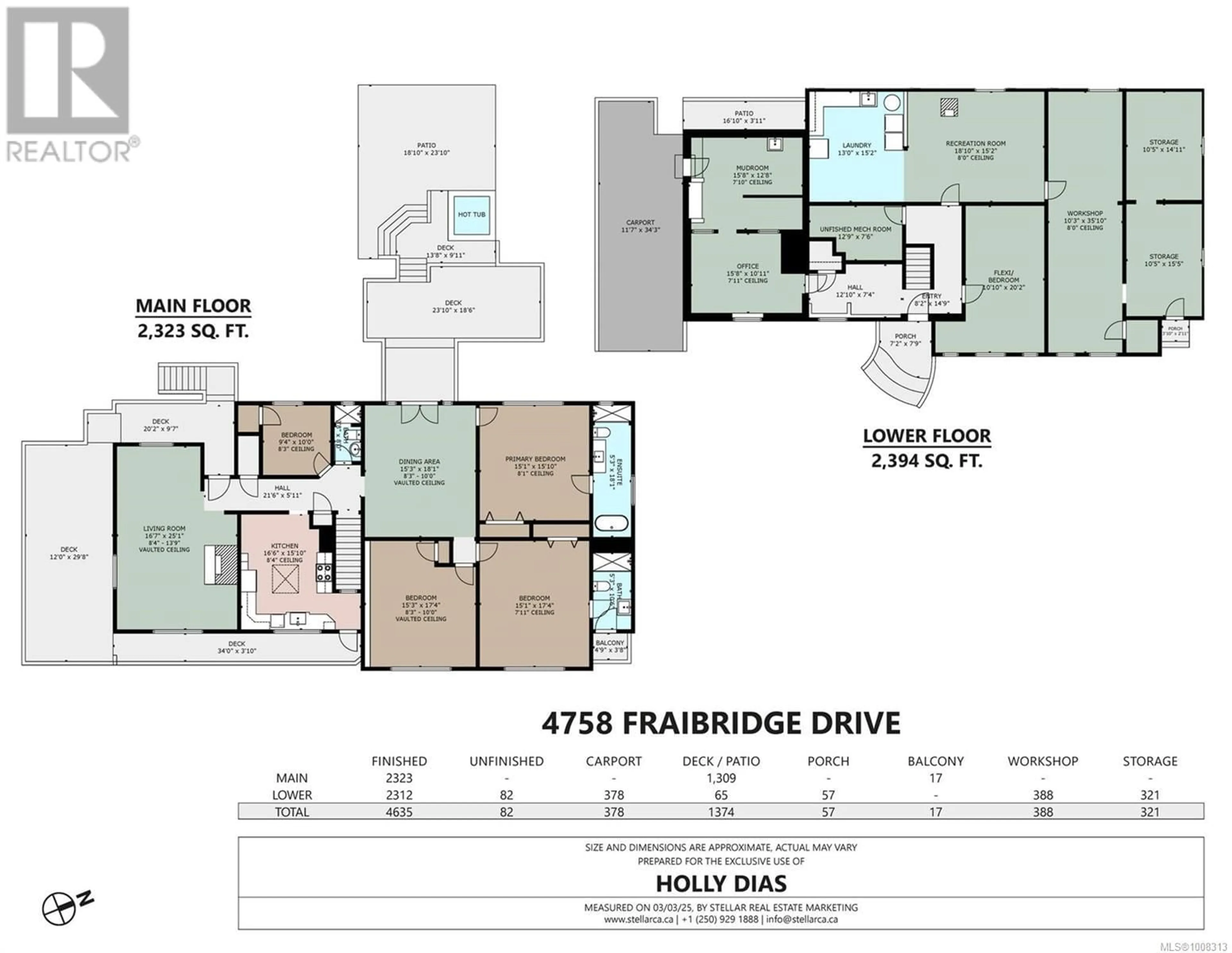 Floor plan for 4758 FAIRBRIDGE DRIVE, Duncan British Columbia V9L6N8