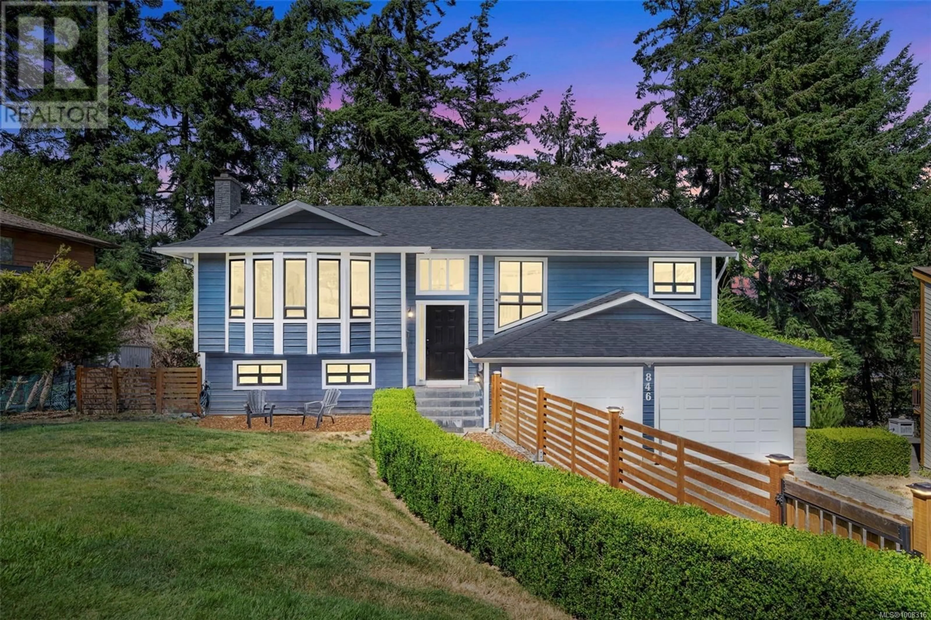 Home with vinyl exterior material, street for 846 CECIL BLOGG DRIVE, Colwood British Columbia V9C3H7