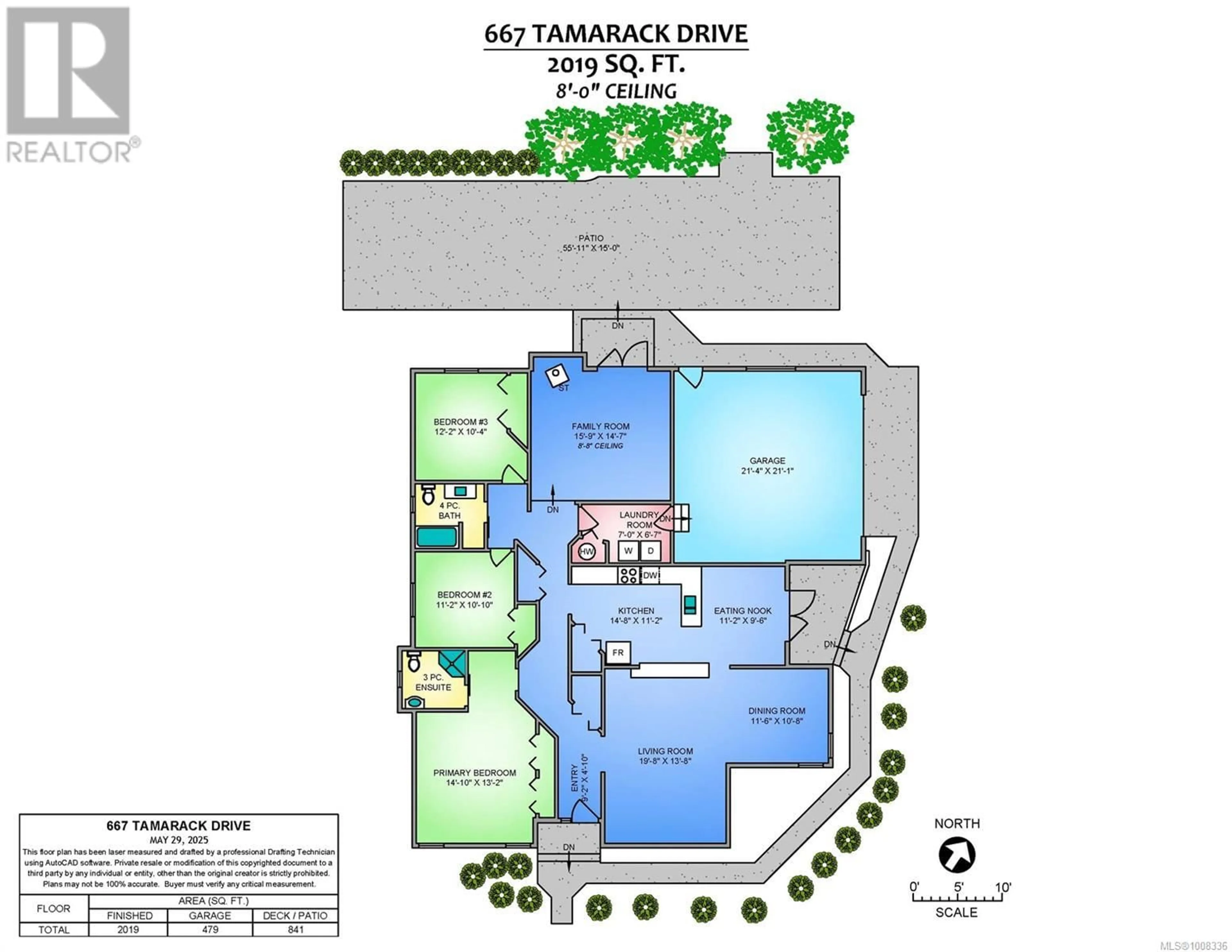 Floor plan for 667 TAMARACK DRIVE, Qualicum Beach British Columbia V9K1A8