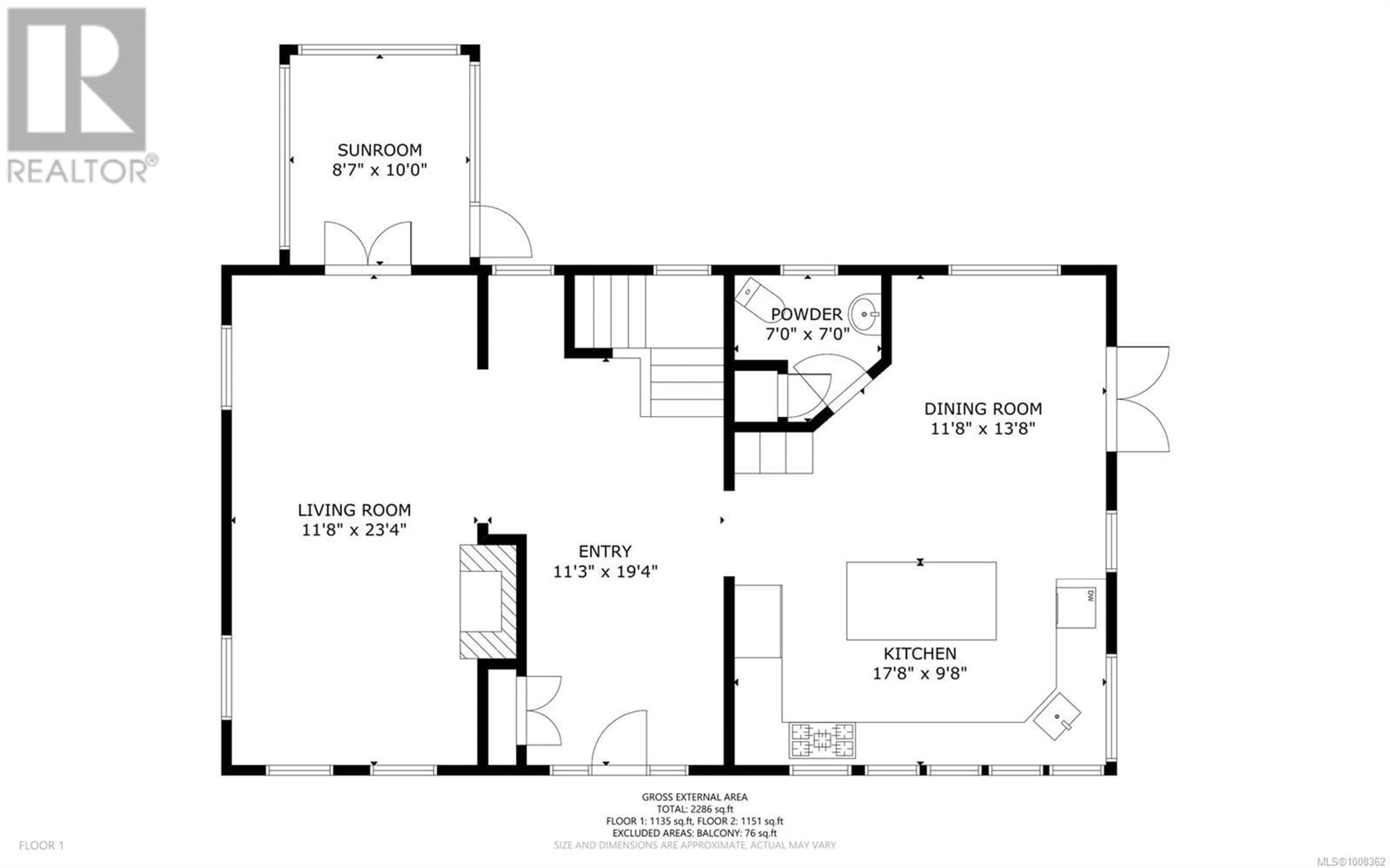 Floor plan for 1921 ARDEN ROAD, Courtenay British Columbia V9N9J5