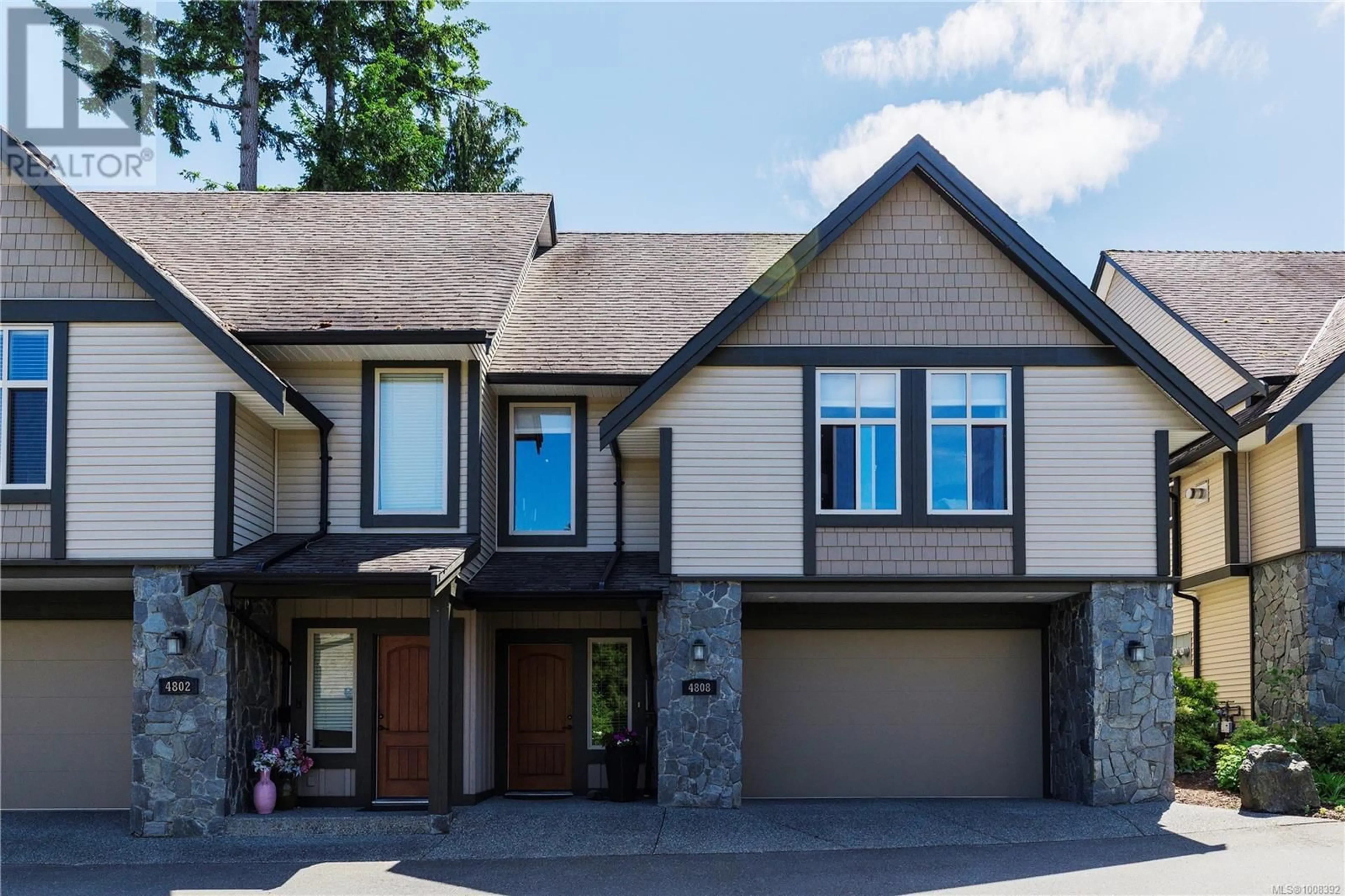 Home with vinyl exterior material, street for 4808 BRIDGEWOOD CLOSE, Nanaimo British Columbia V9V0A1