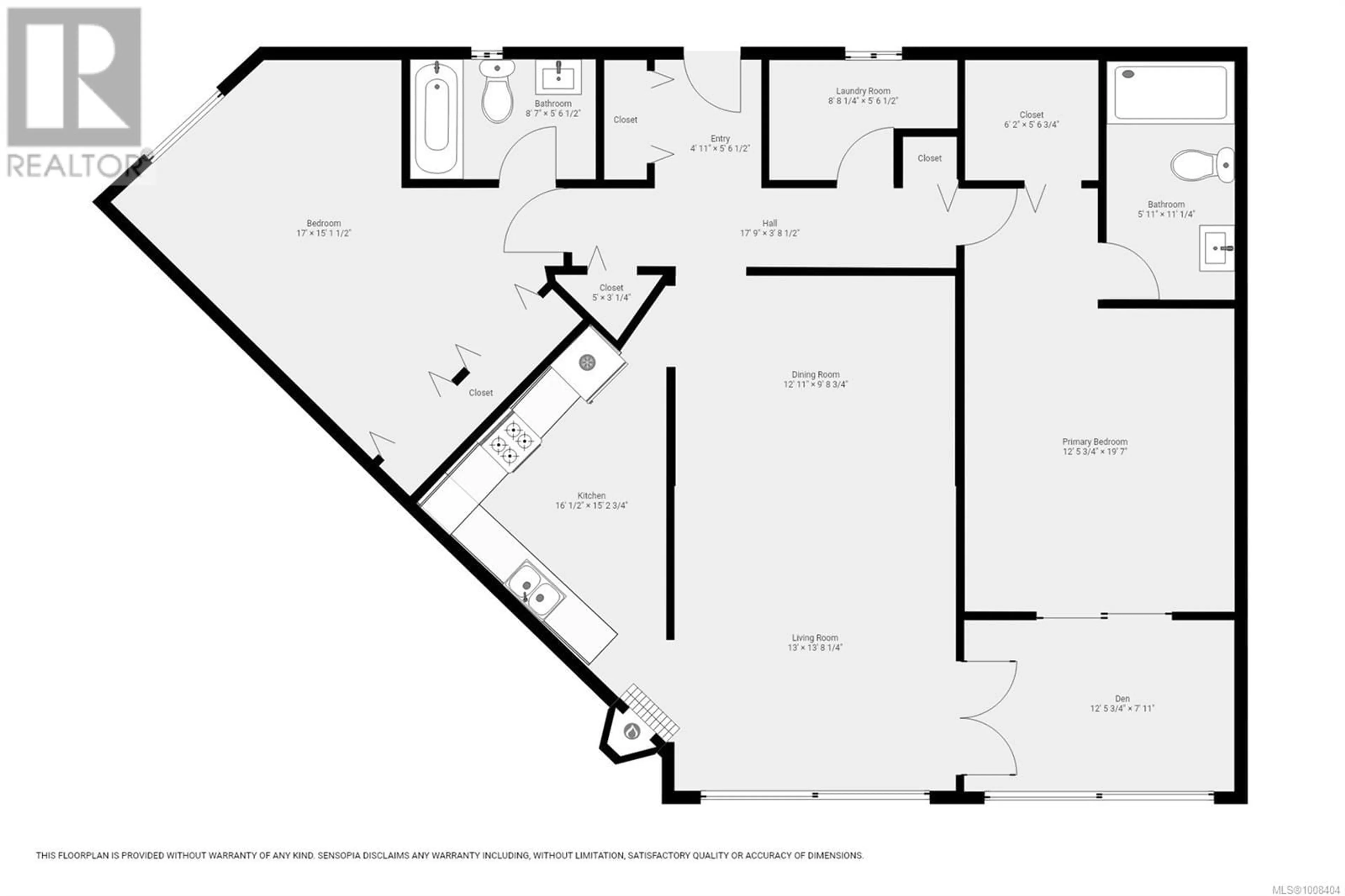 Floor plan for 211 - 350 ISLAND HIGHWAY SOUTH, Campbell River British Columbia V9W1A5