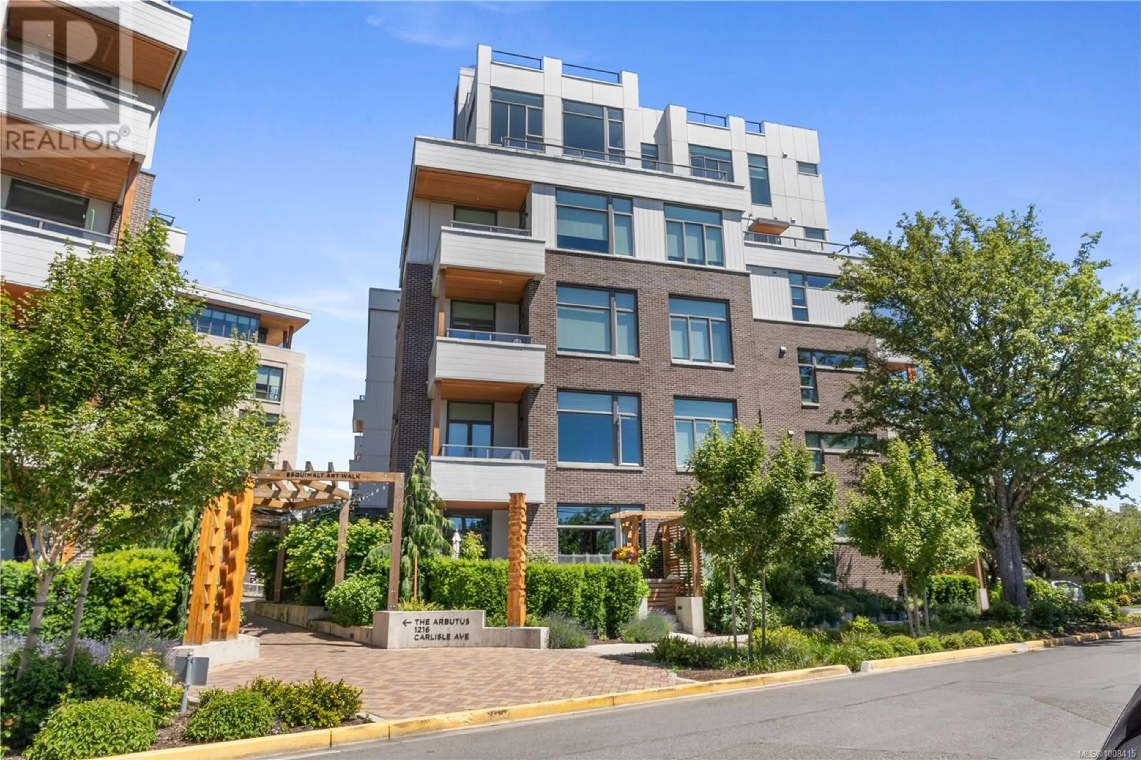 Home with brick exterior material, street for 503 - 1216 CARLISLE AVENUE, Esquimalt British Columbia V9A0H5