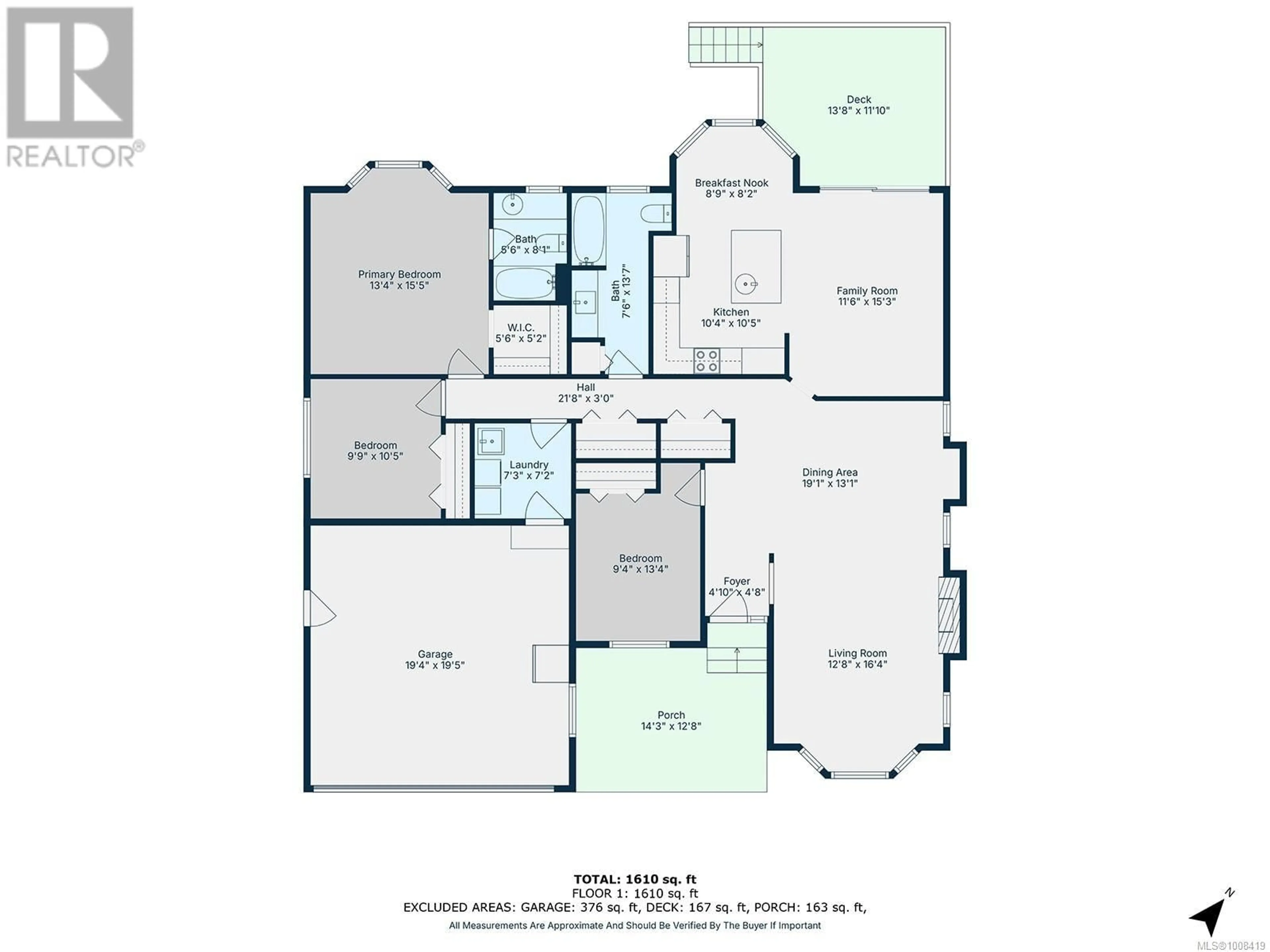 Floor plan for 1057 CENTRE CRESCENT, Qualicum Beach British Columbia V9K2G6