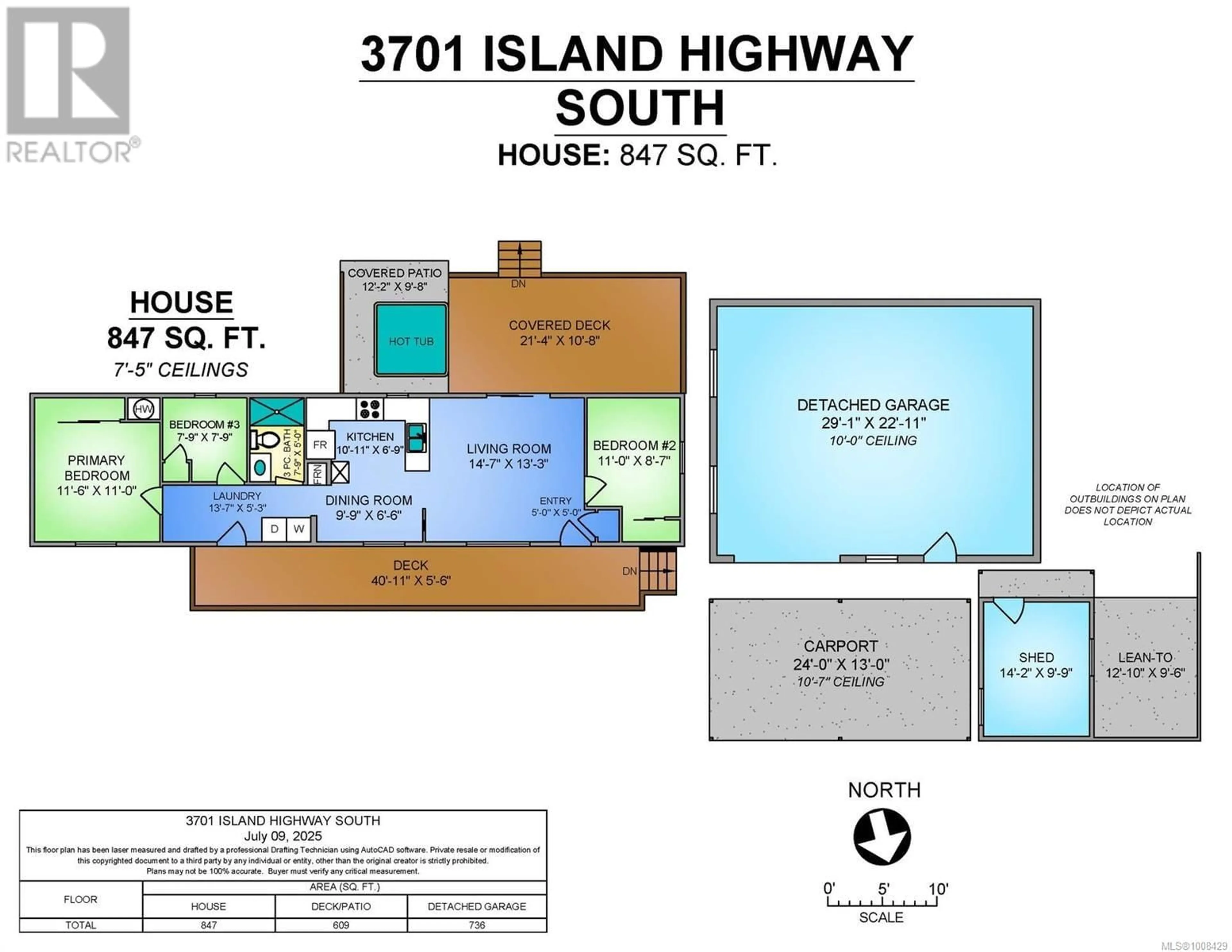Floor plan for 3701 ISLAND HIGHWAY SOUTH, Courtenay British Columbia V9N9T4