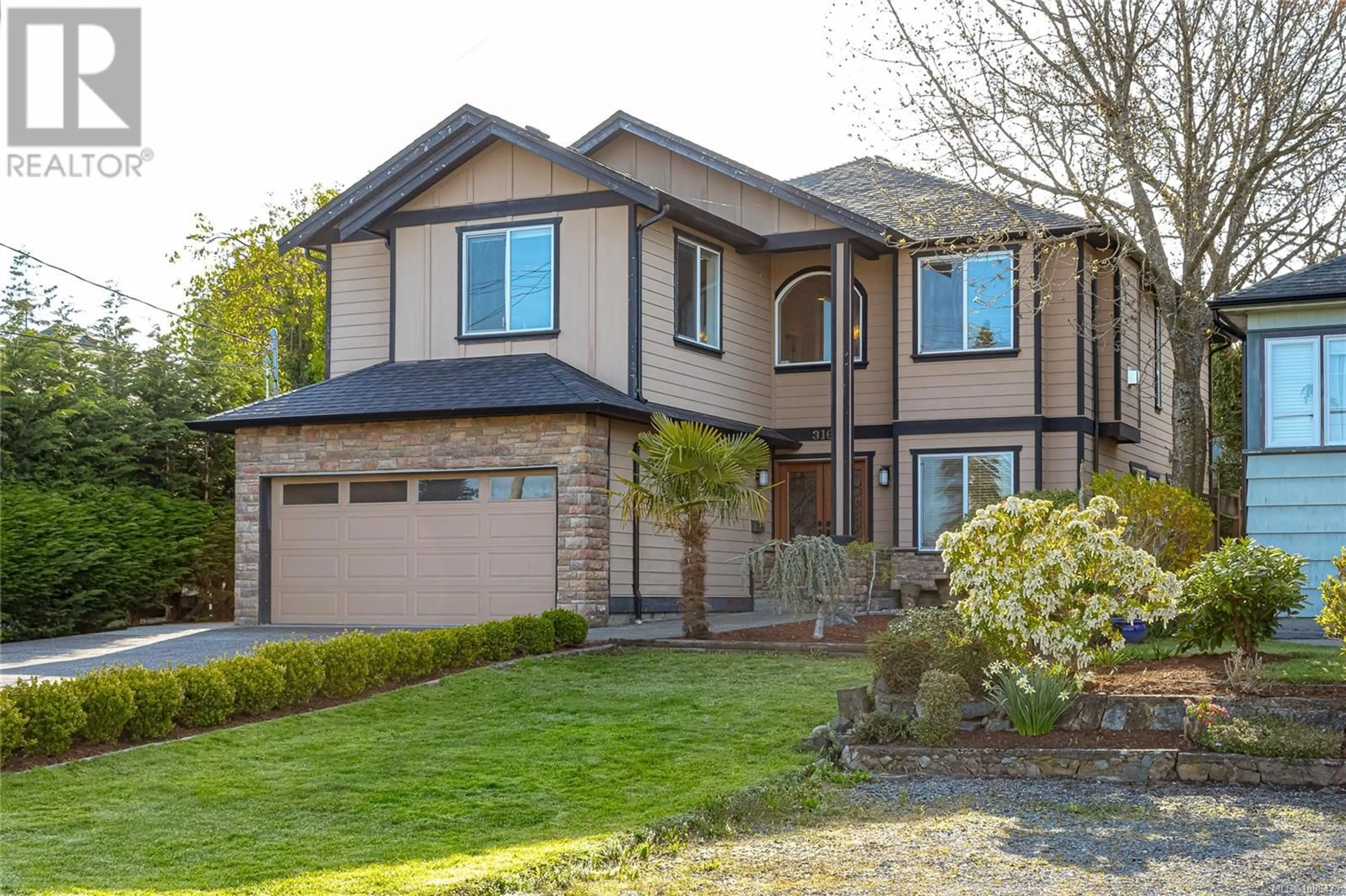 Home with brick exterior material, street for 3161 WASCANA STREET, Saanich British Columbia V9A1W4