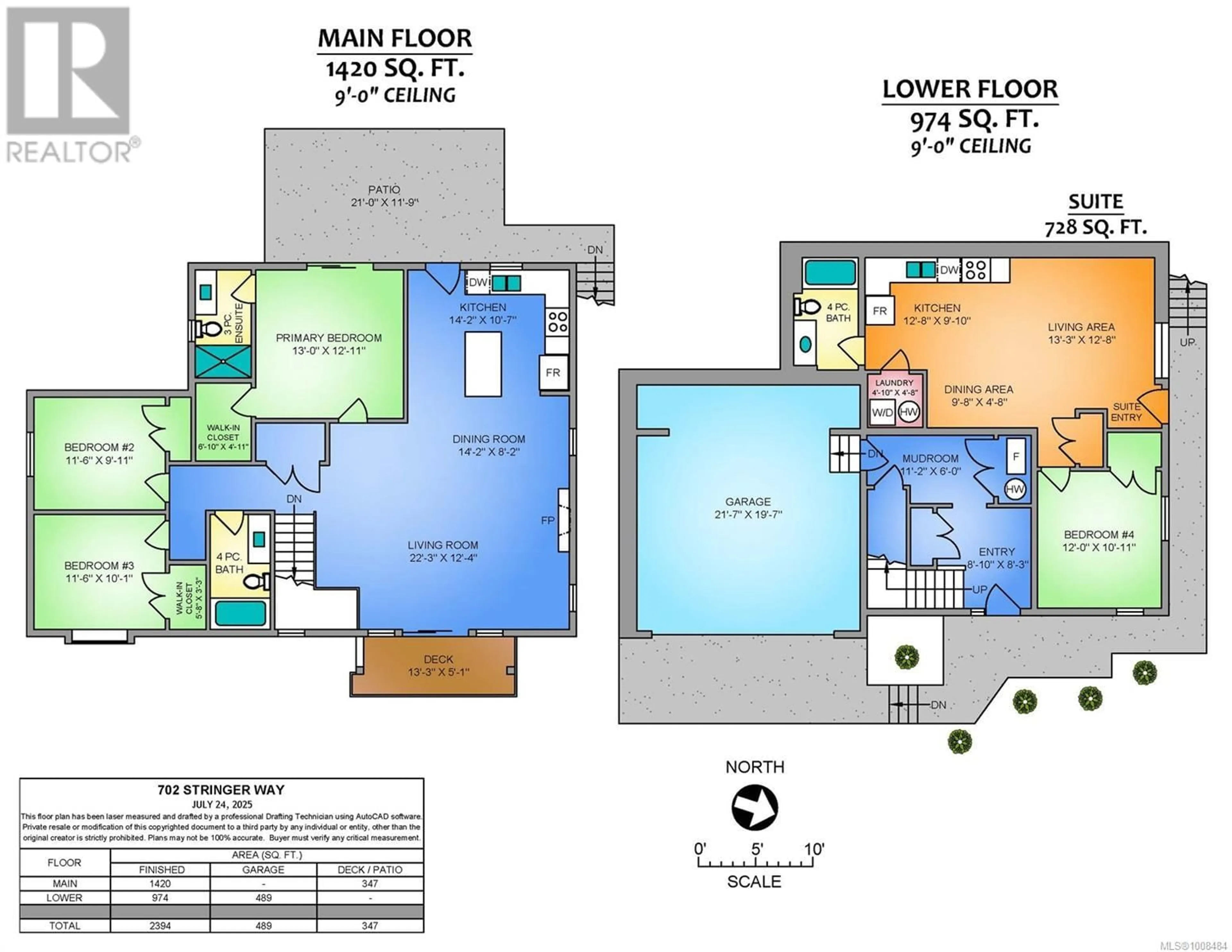 Floor plan for 702 STRINGER WAY, Ladysmith British Columbia V9G0A7
