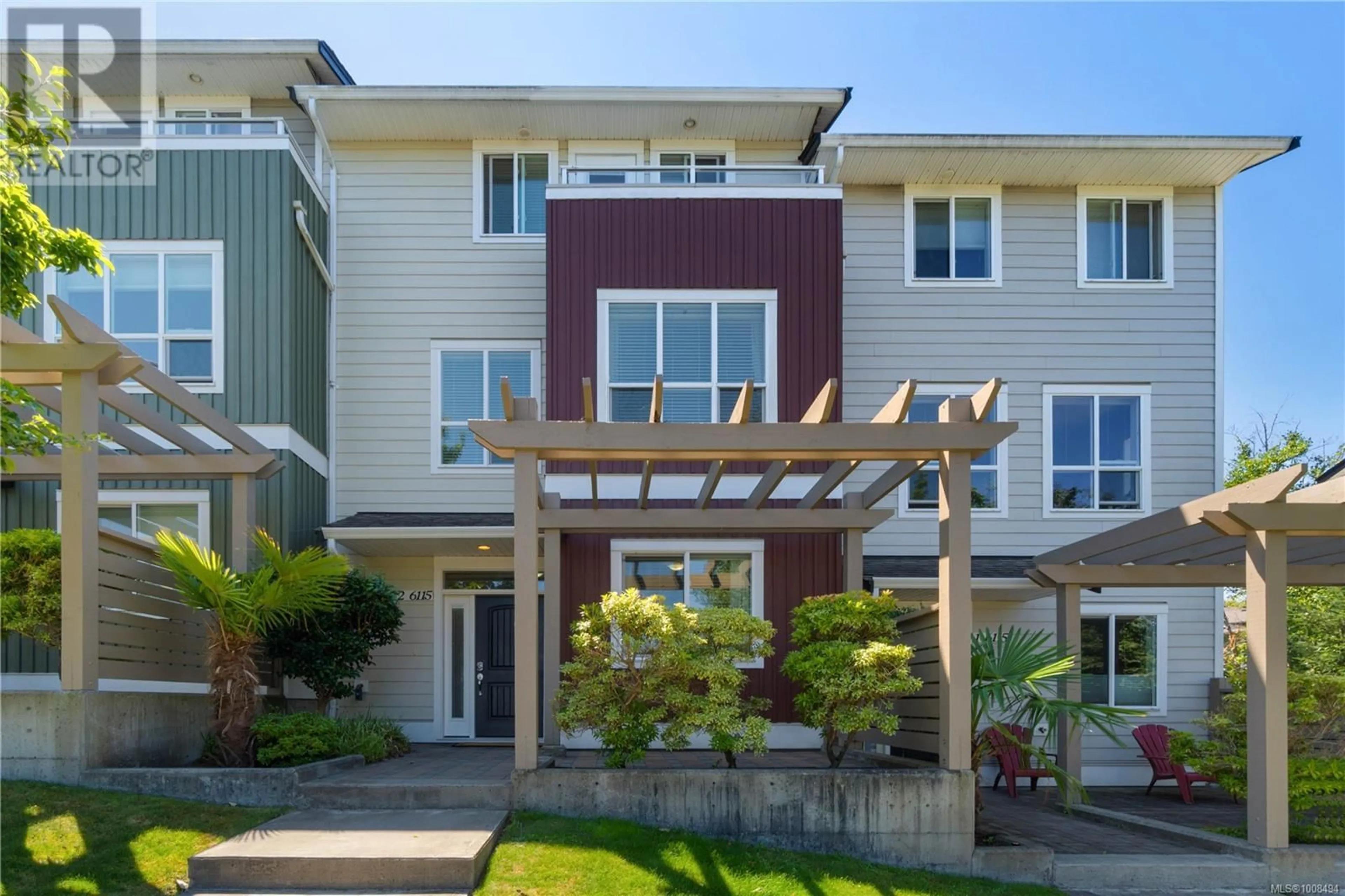 Home with vinyl exterior material, street for 2 - 6115 GLACIER WAY, Nanaimo British Columbia V9T0H8