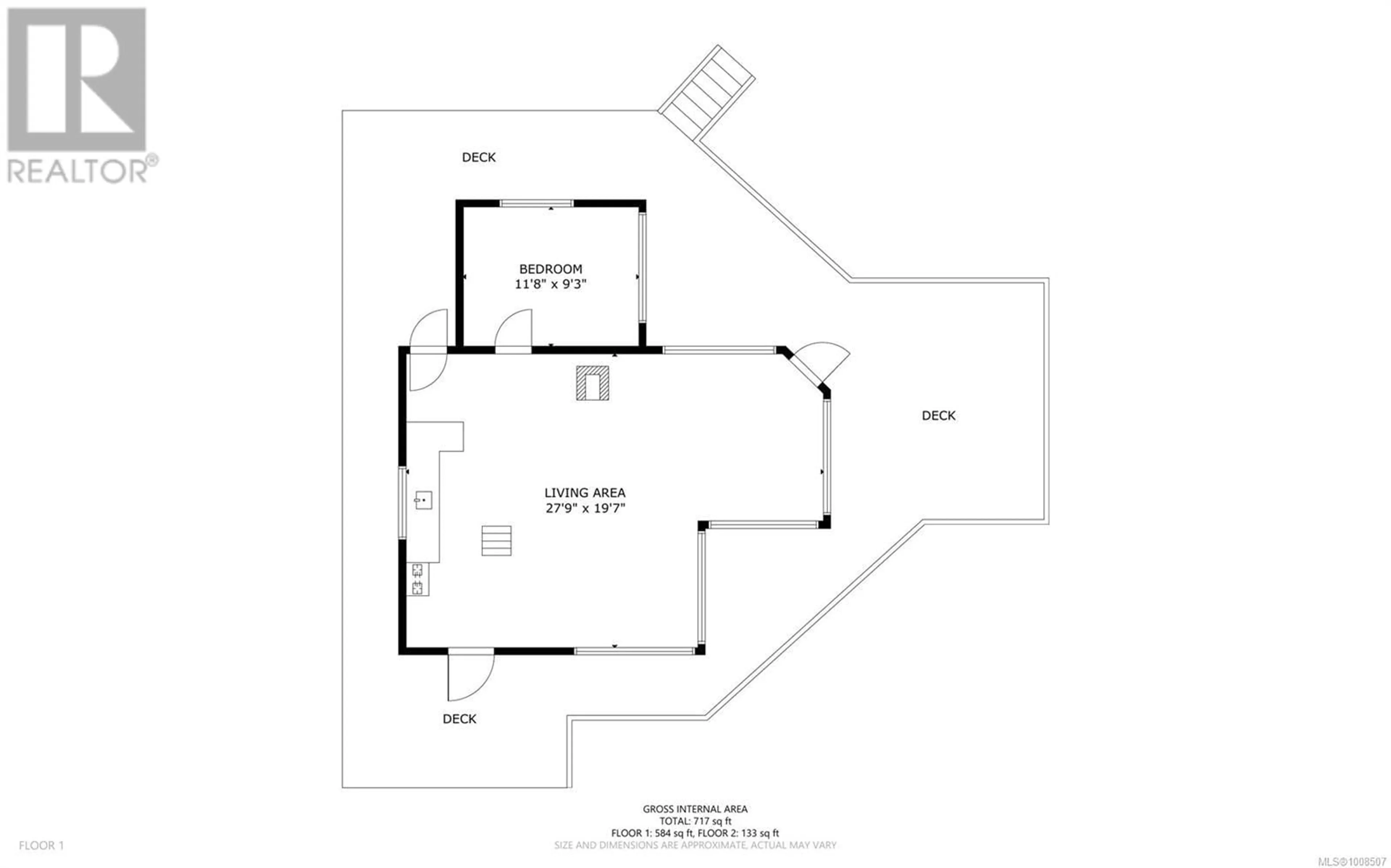 Floor plan for Lt 1 NE RUXTON ISLAND, Ruxton Island British Columbia