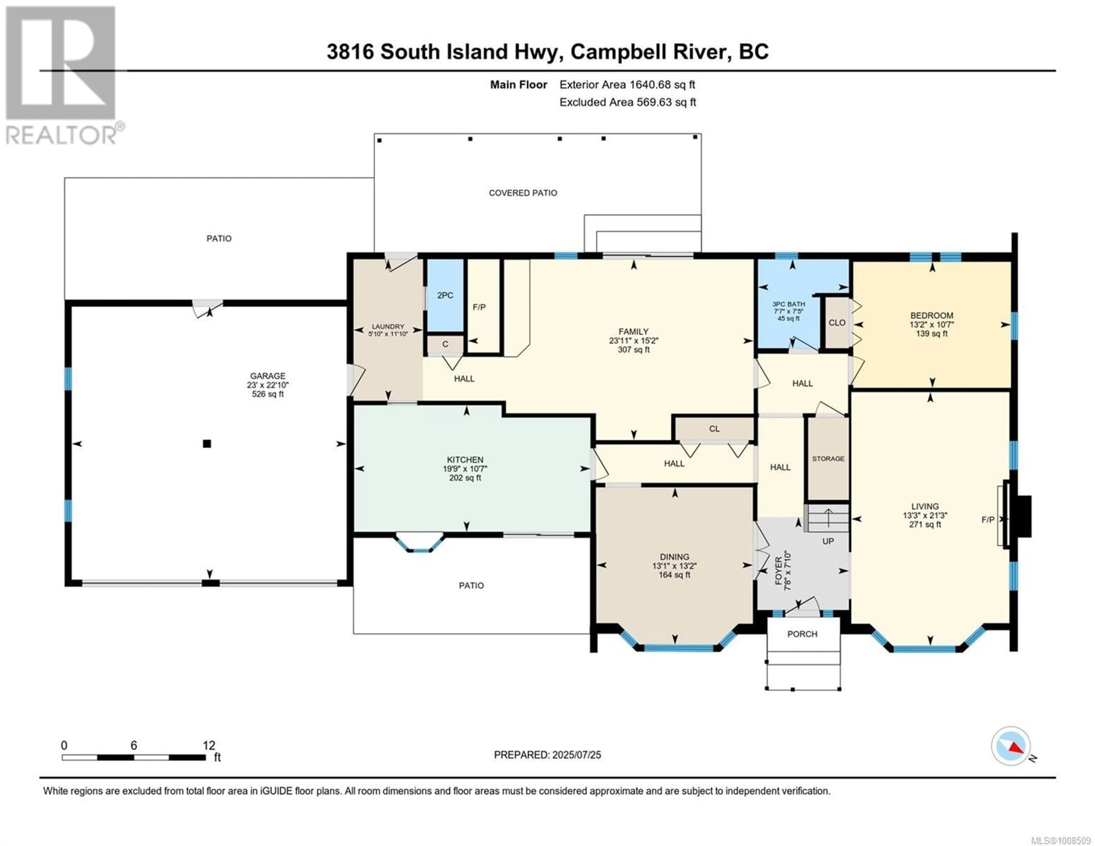 Floor plan for 3816 ISLAND HIGHWAY SOUTH, Campbell River British Columbia V9H1M6