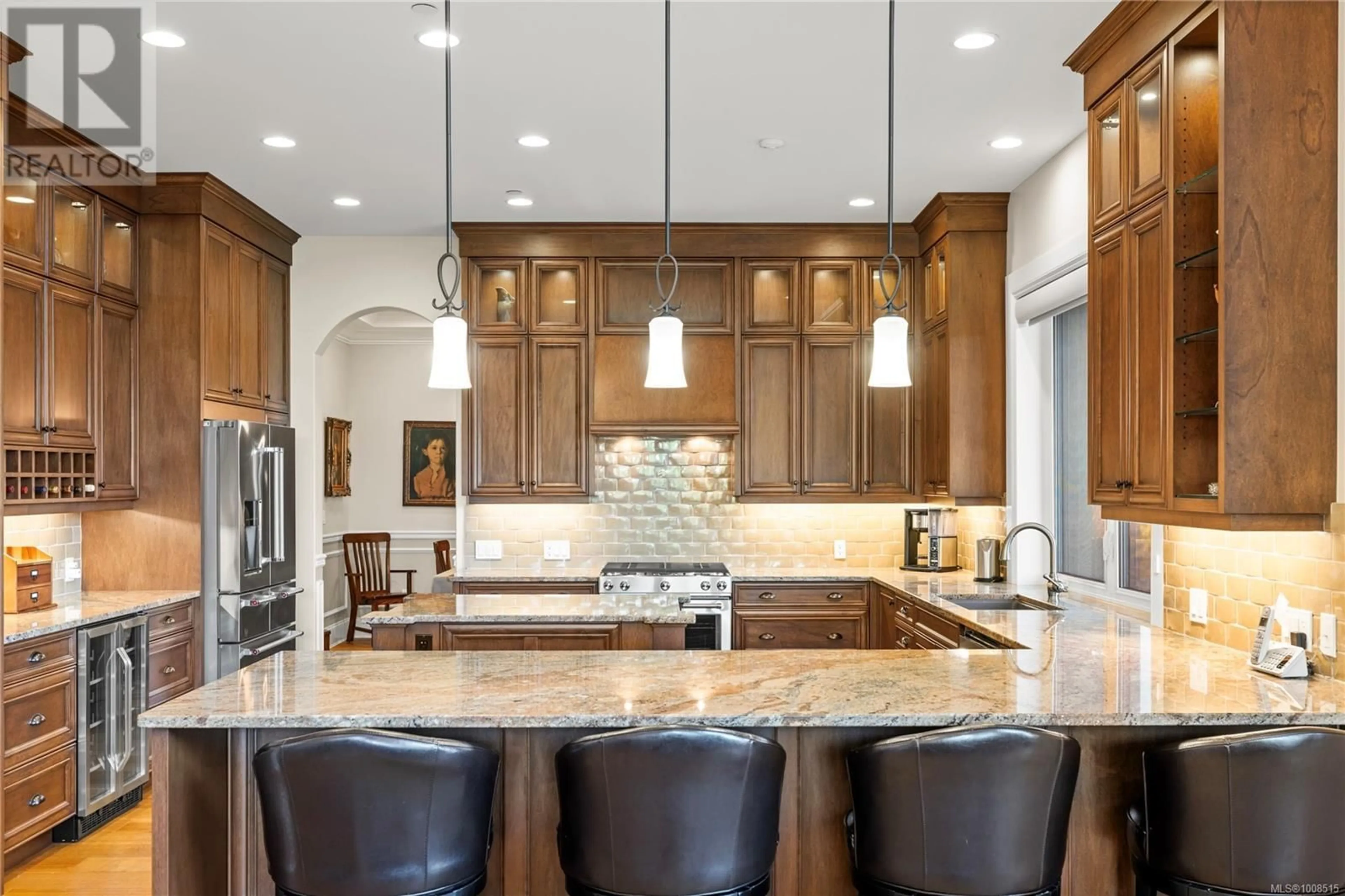 Contemporary kitchen, ceramic/tile floor for 445 BLOWER ROAD, Parksville British Columbia V9P1V8