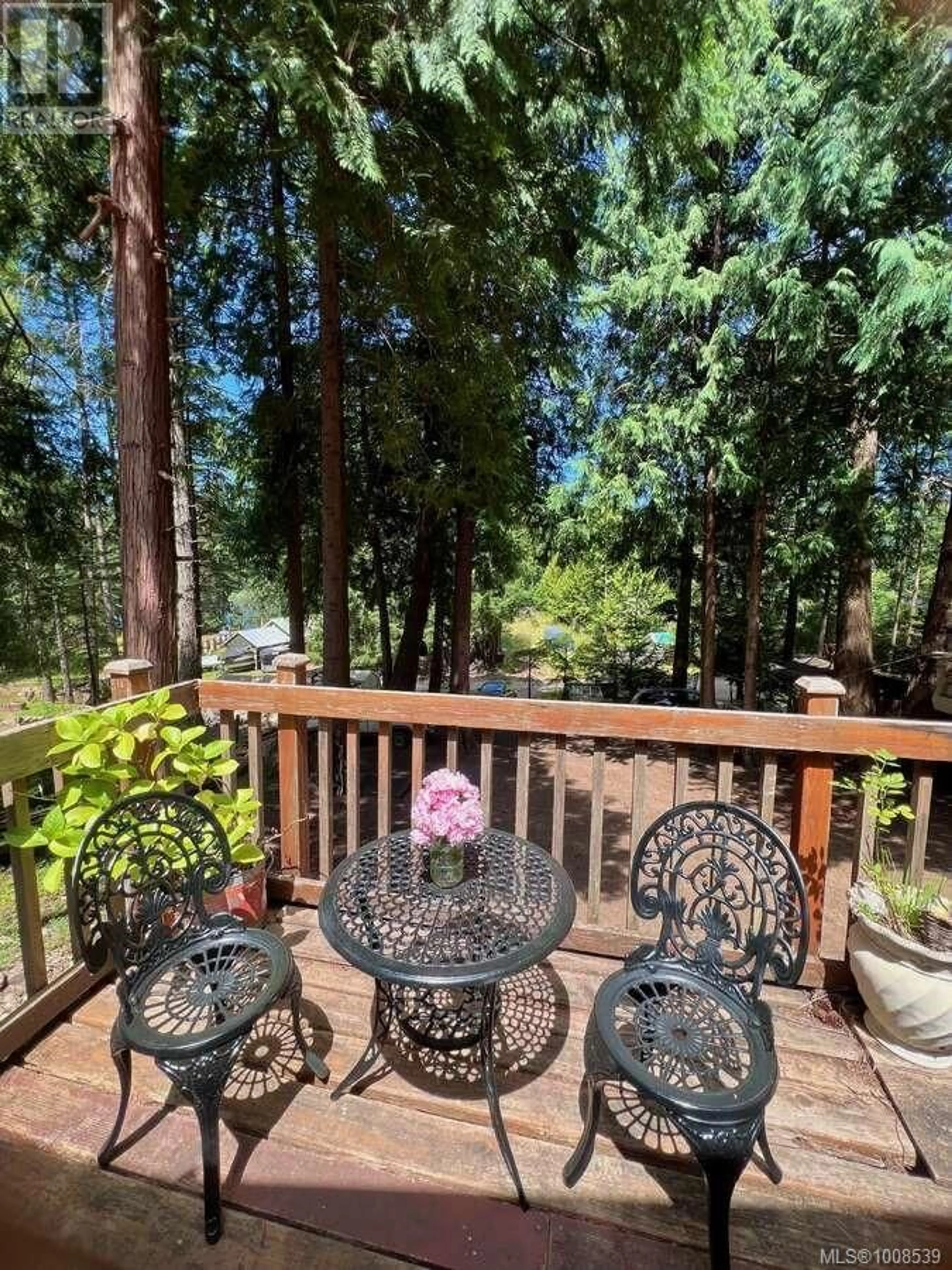 Patio, forest/trees view for 557 WEATHERS WAY, Mudge Island British Columbia V0R1X6