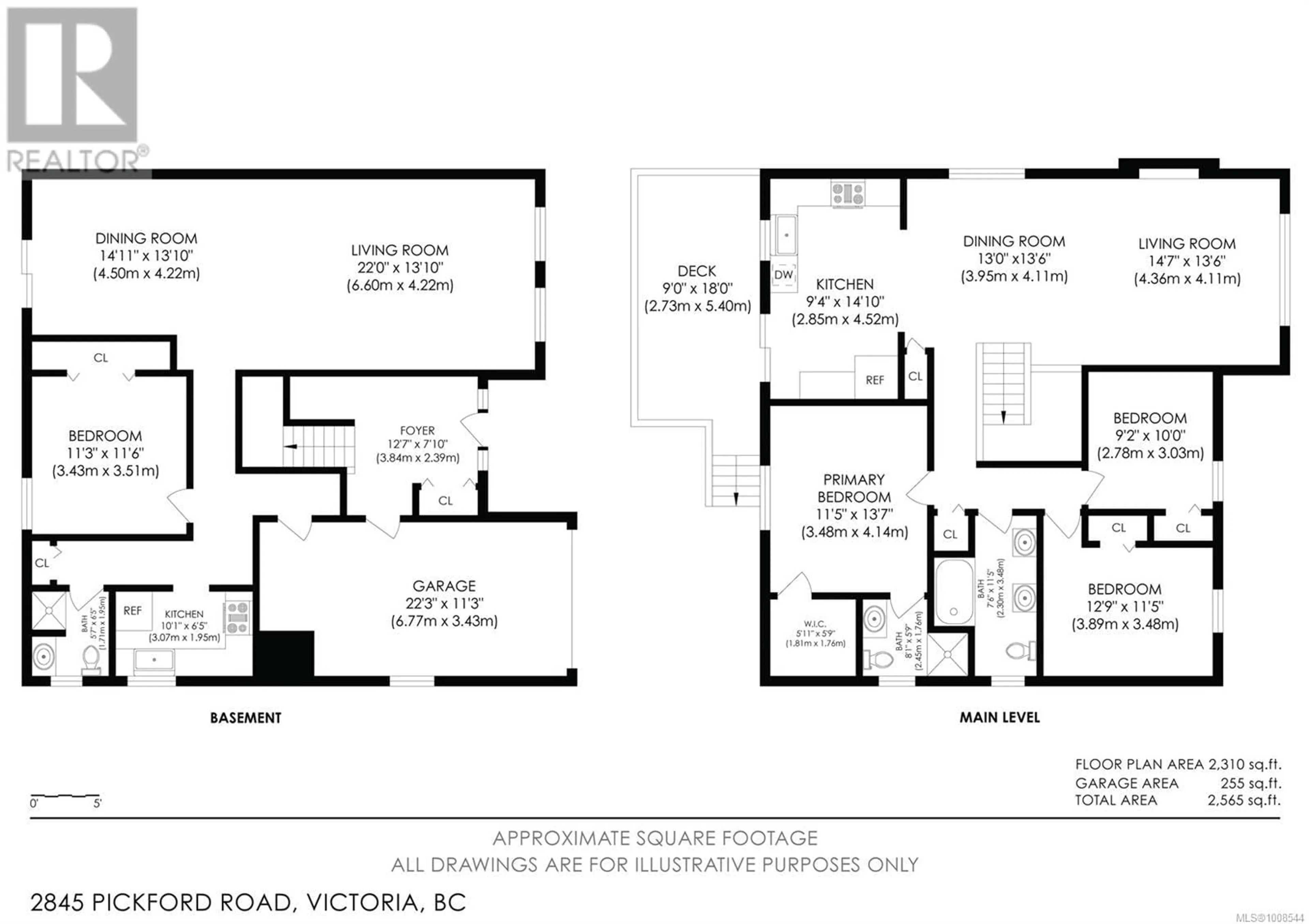 Floor plan for 2845 PICKFORD ROAD, Colwood British Columbia V9B2K3