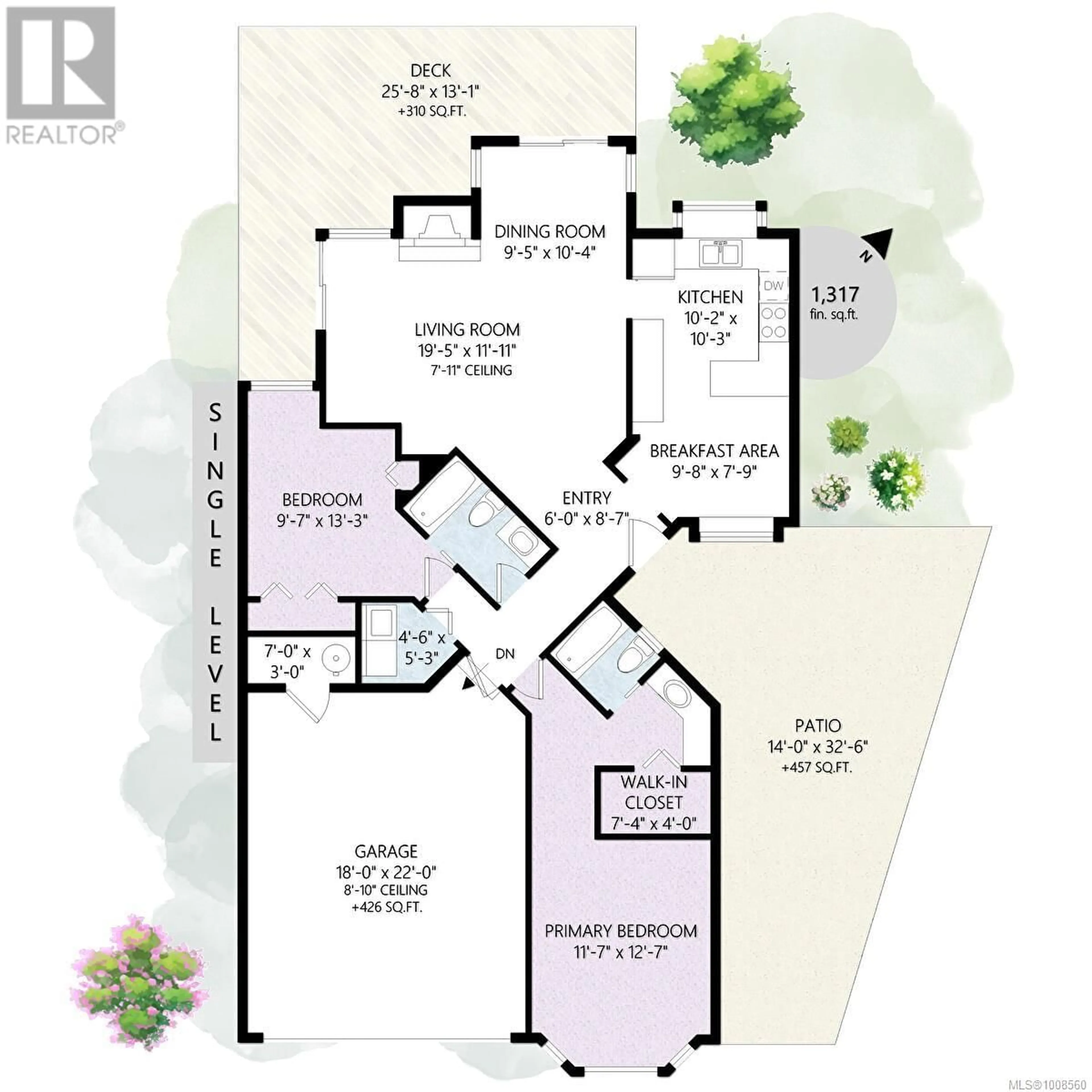 Floor plan for 537 FAIRWAYS PLACE, Cobble Hill British Columbia V8H0K8