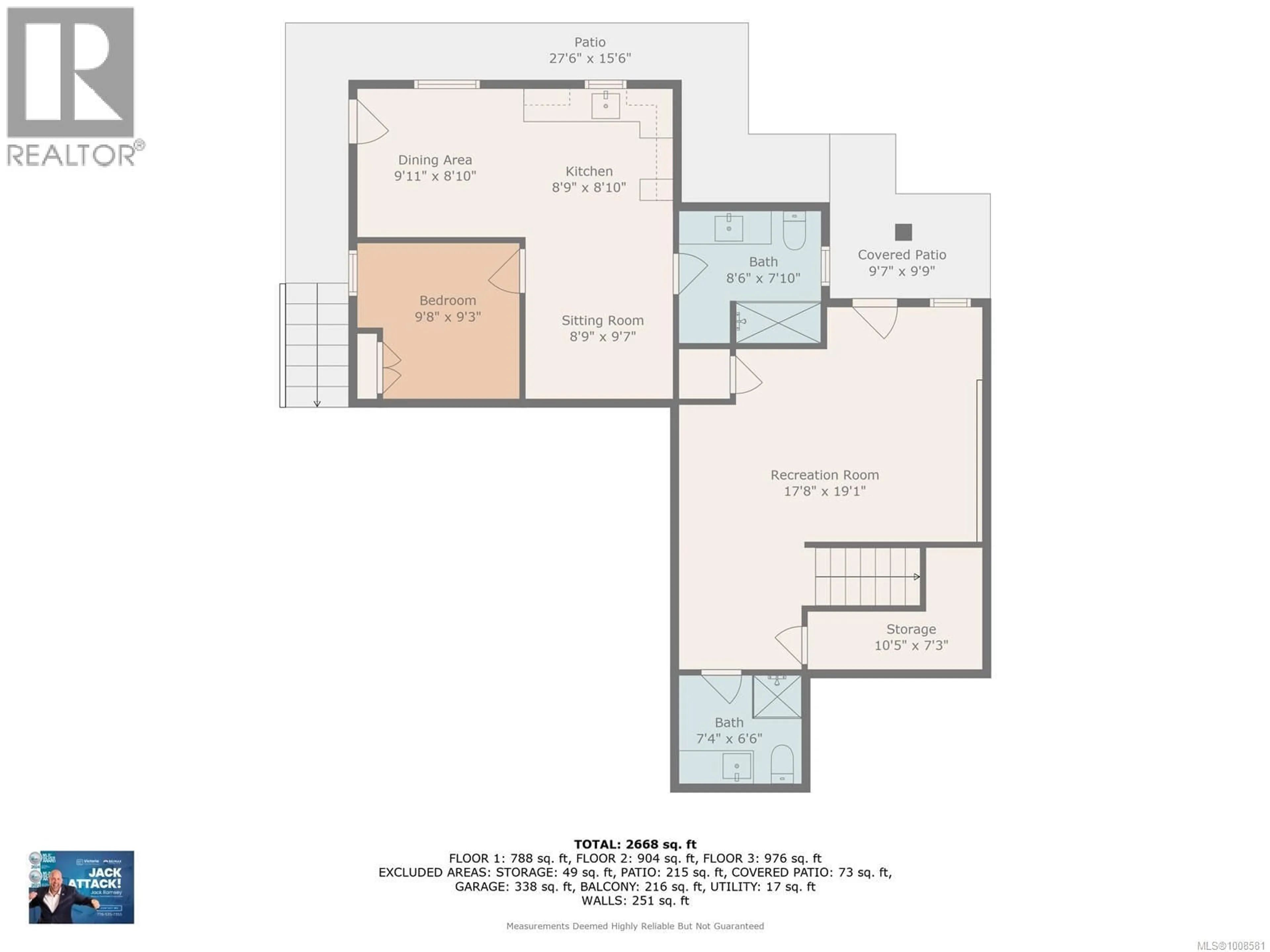 Floor plan for 772 PLOVER COURT, Langford British Columbia V9B6Y6