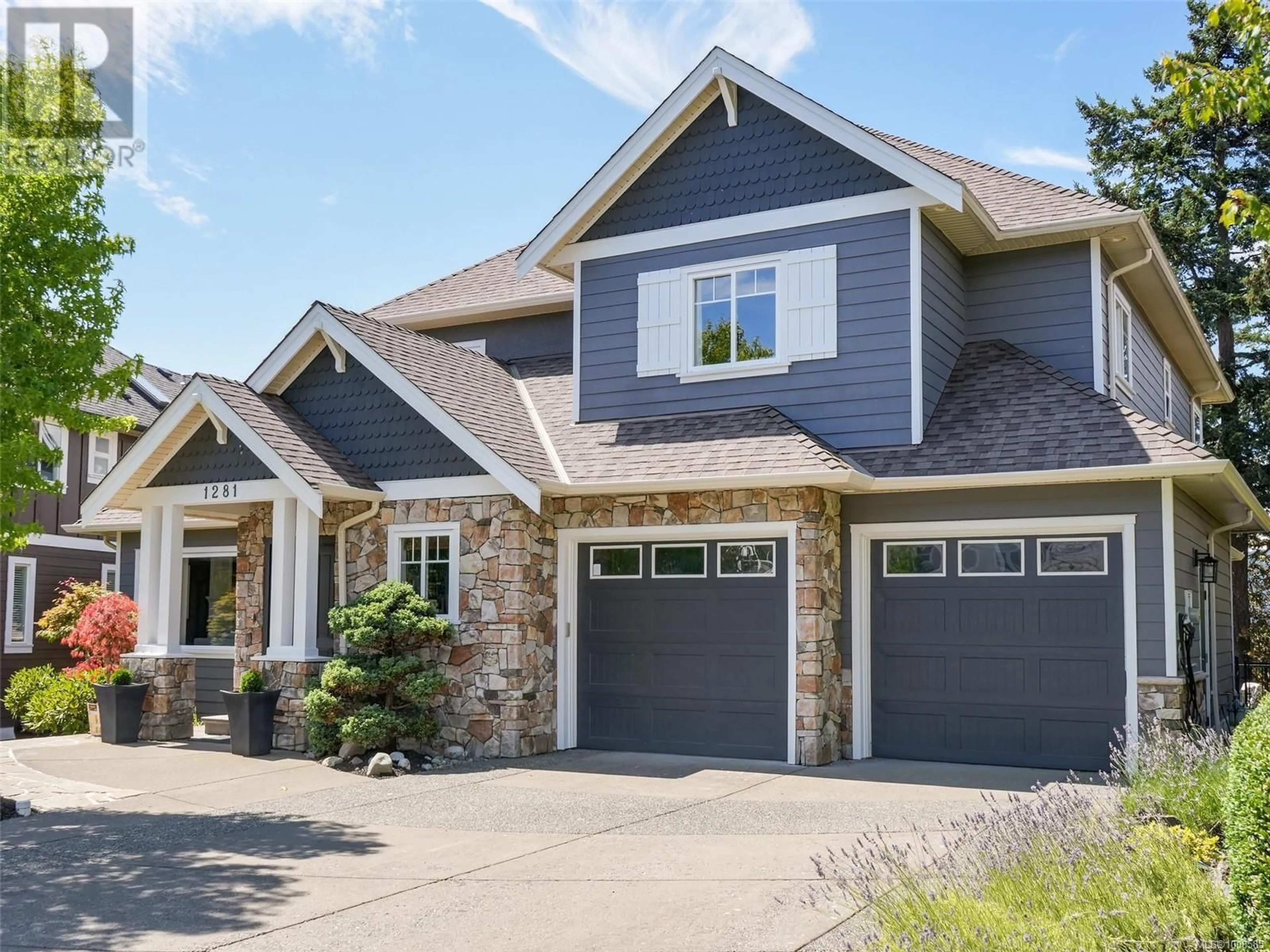 Home with vinyl exterior material, street for 1281 ROCKHAMPTON CLOSE, Langford British Columbia V9B6X5