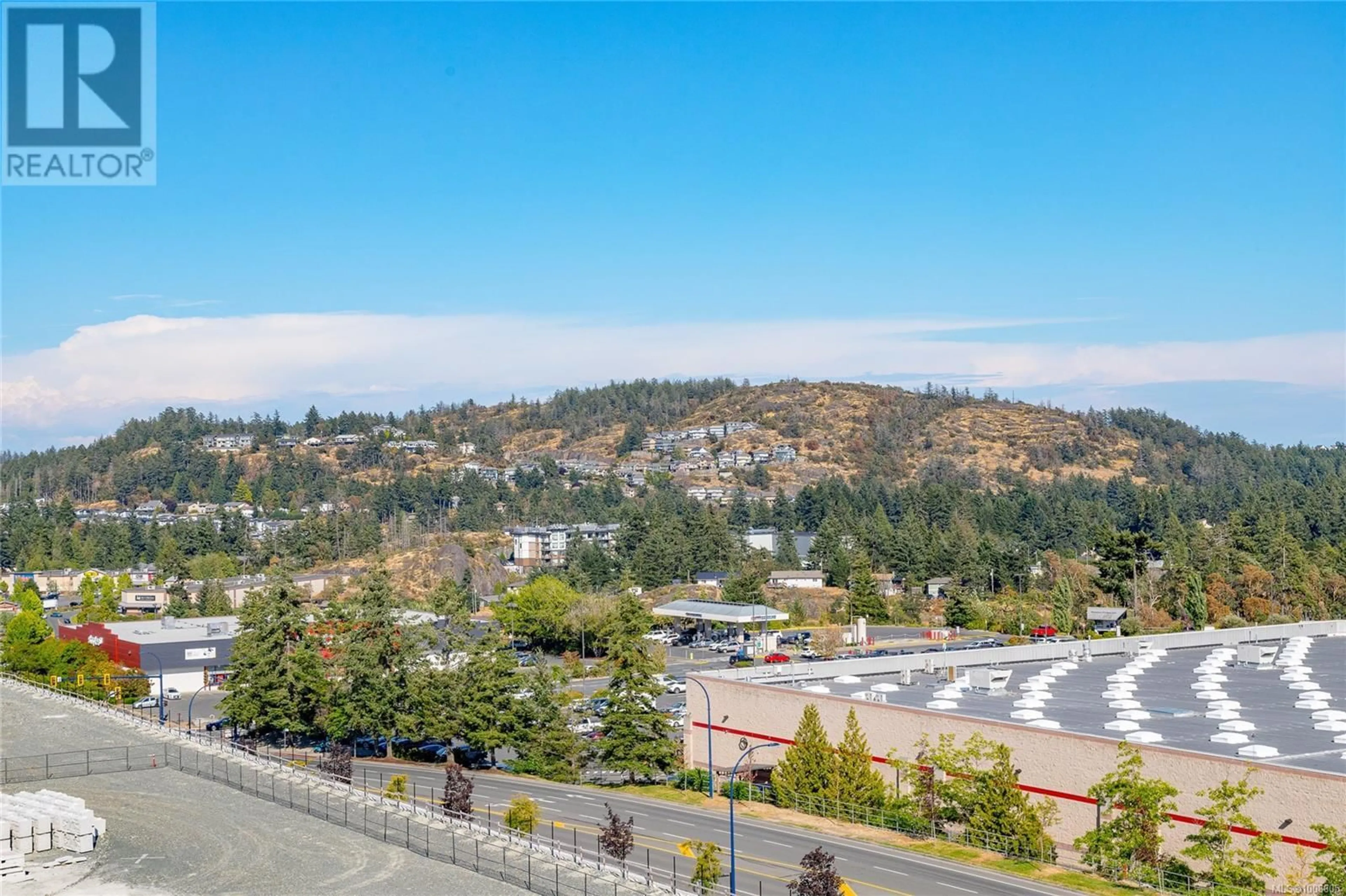 A pic from outside/outdoor area/front of a property/back of a property/a pic from drone, mountain view for 420 - 2390 CITY GATE BOULEVARD, Langford British Columbia V9B7A6