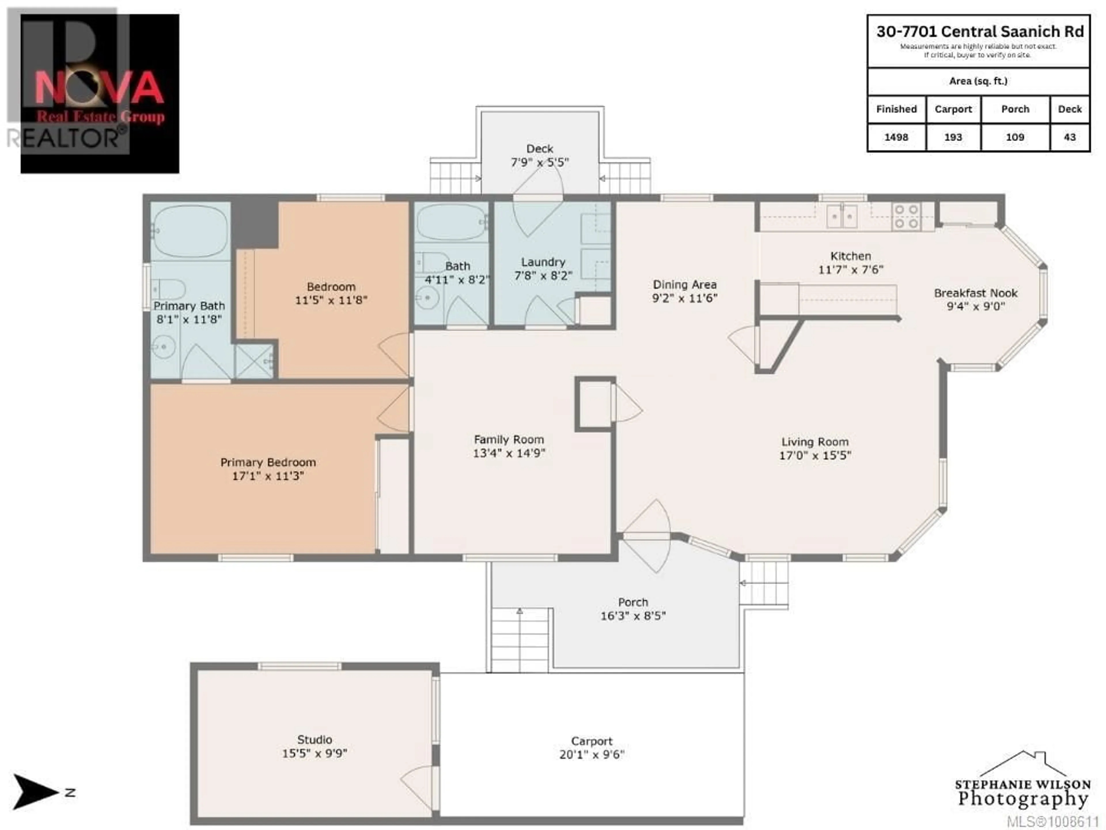 Floor plan for 30 - 7701 CENTRAL SAANICH ROAD, Central Saanich British Columbia V8M1X3