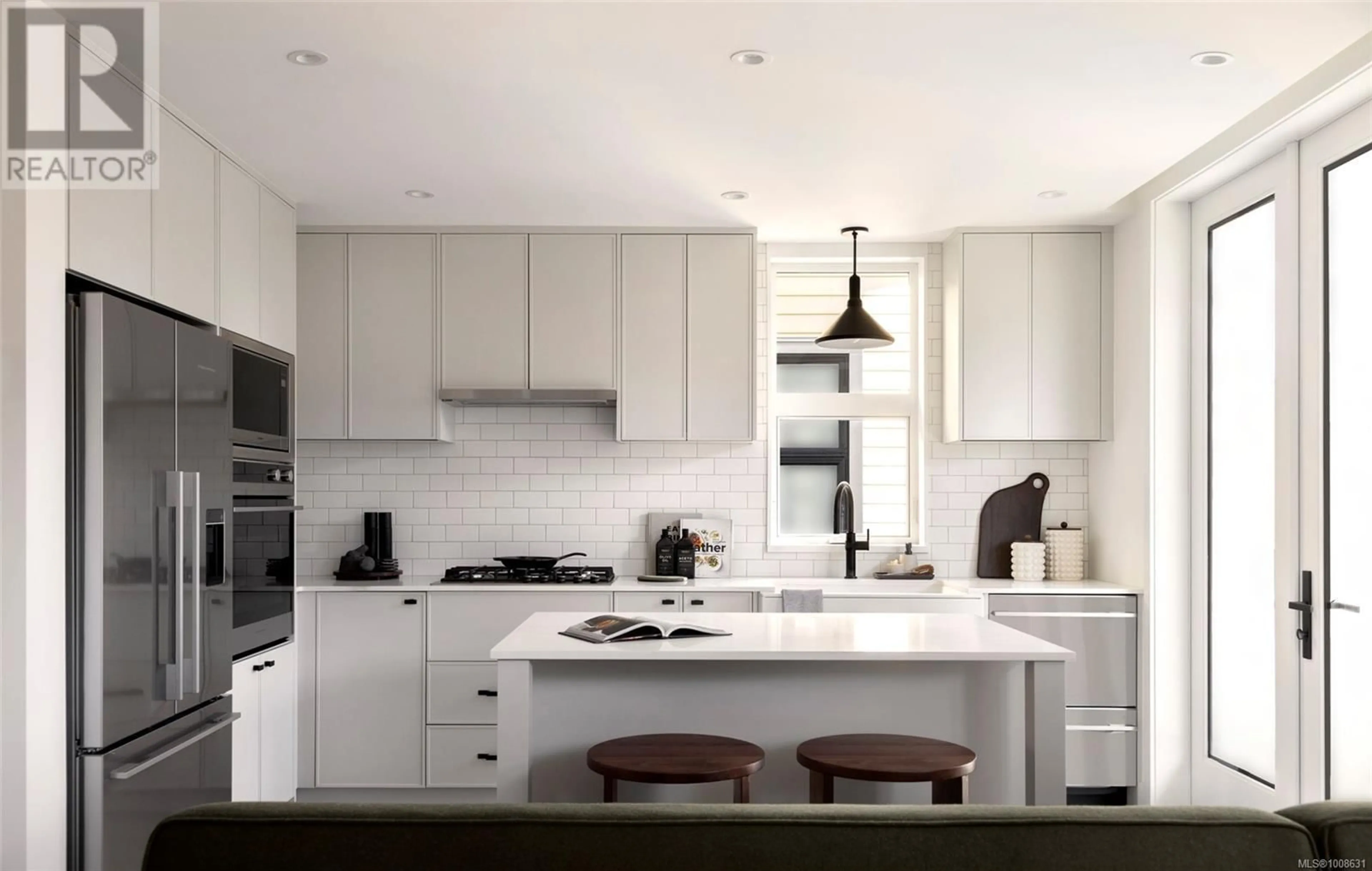 Contemporary kitchen, ceramic/tile floor for 2159 PORCINI GROVE, Sooke British Columbia V9Z0W7
