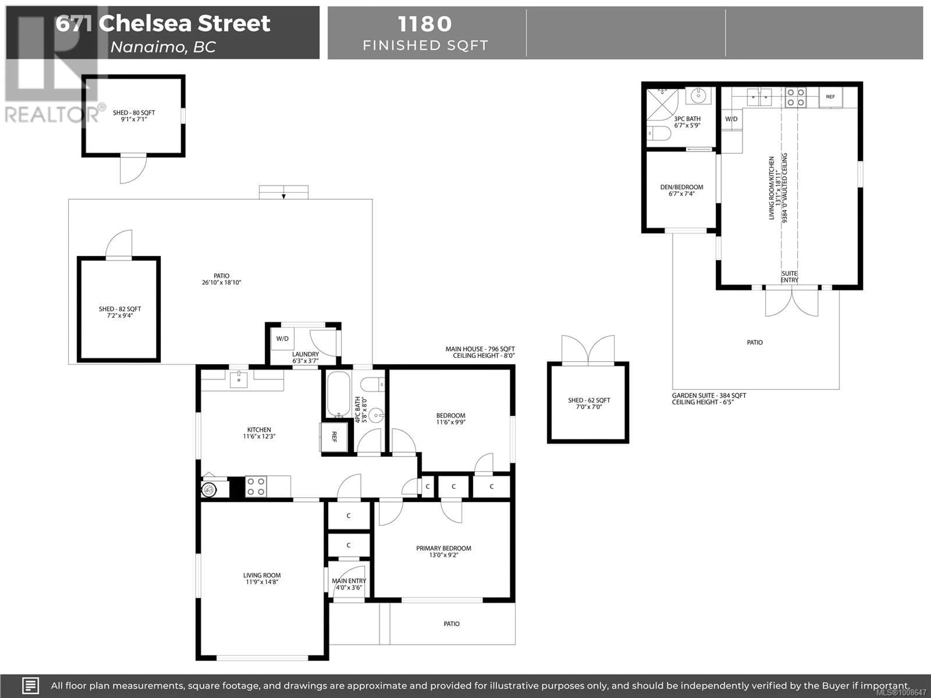 Floor plan for 671 CHELSEA STREET, Nanaimo British Columbia V9S1X9