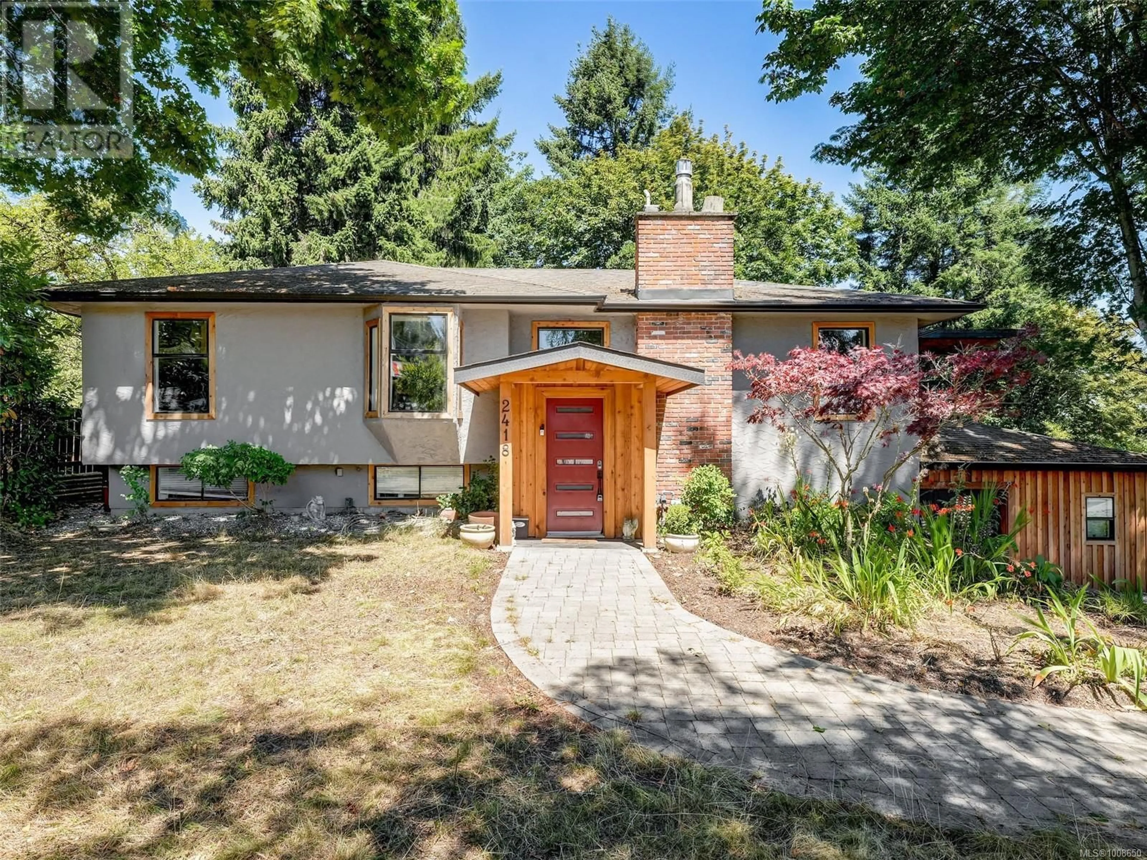 Home with brick exterior material, street for 2418 BARBARA PLACE, Central Saanich British Columbia V8Z5T4