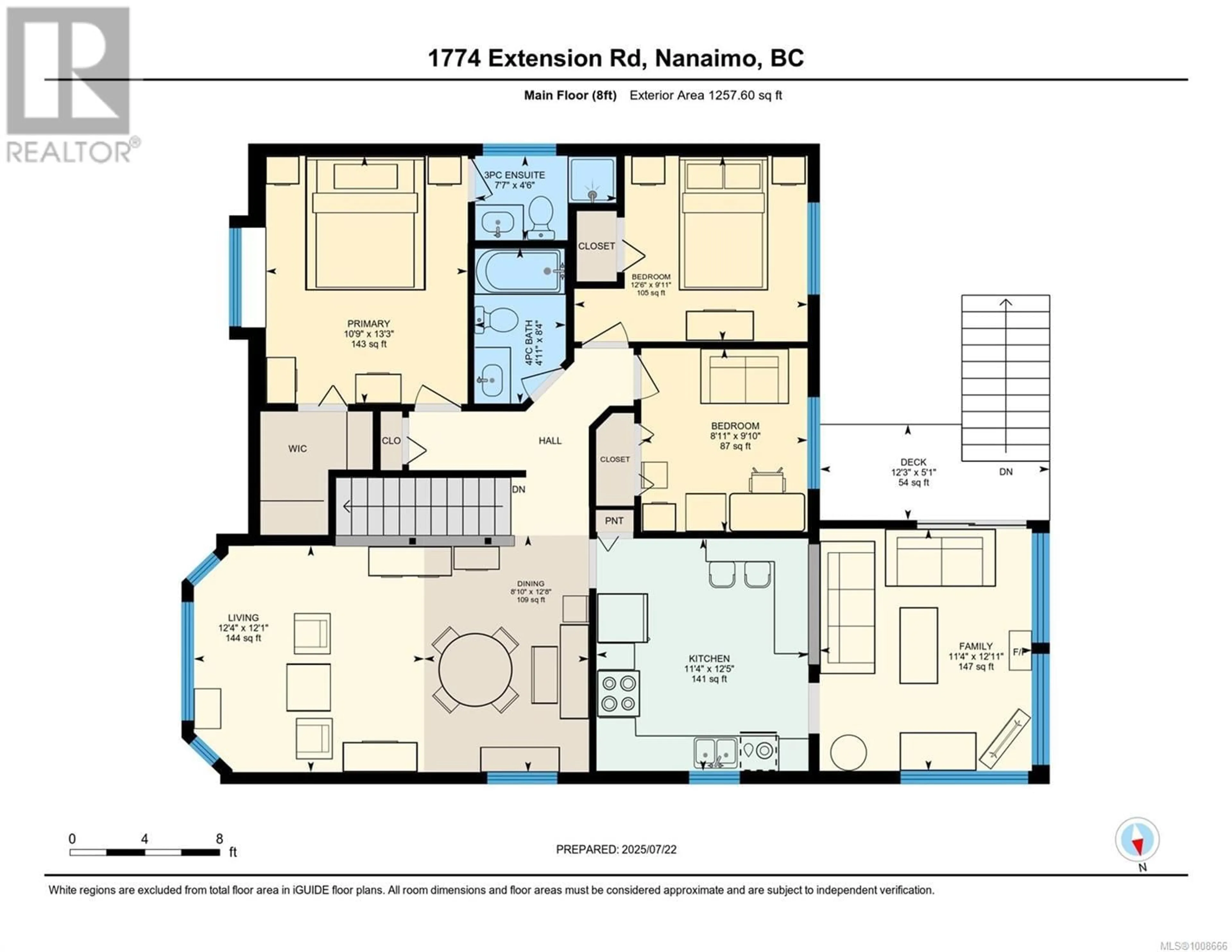 Floor plan for 1774 EXTENSION ROAD, Nanaimo British Columbia V9X1C9