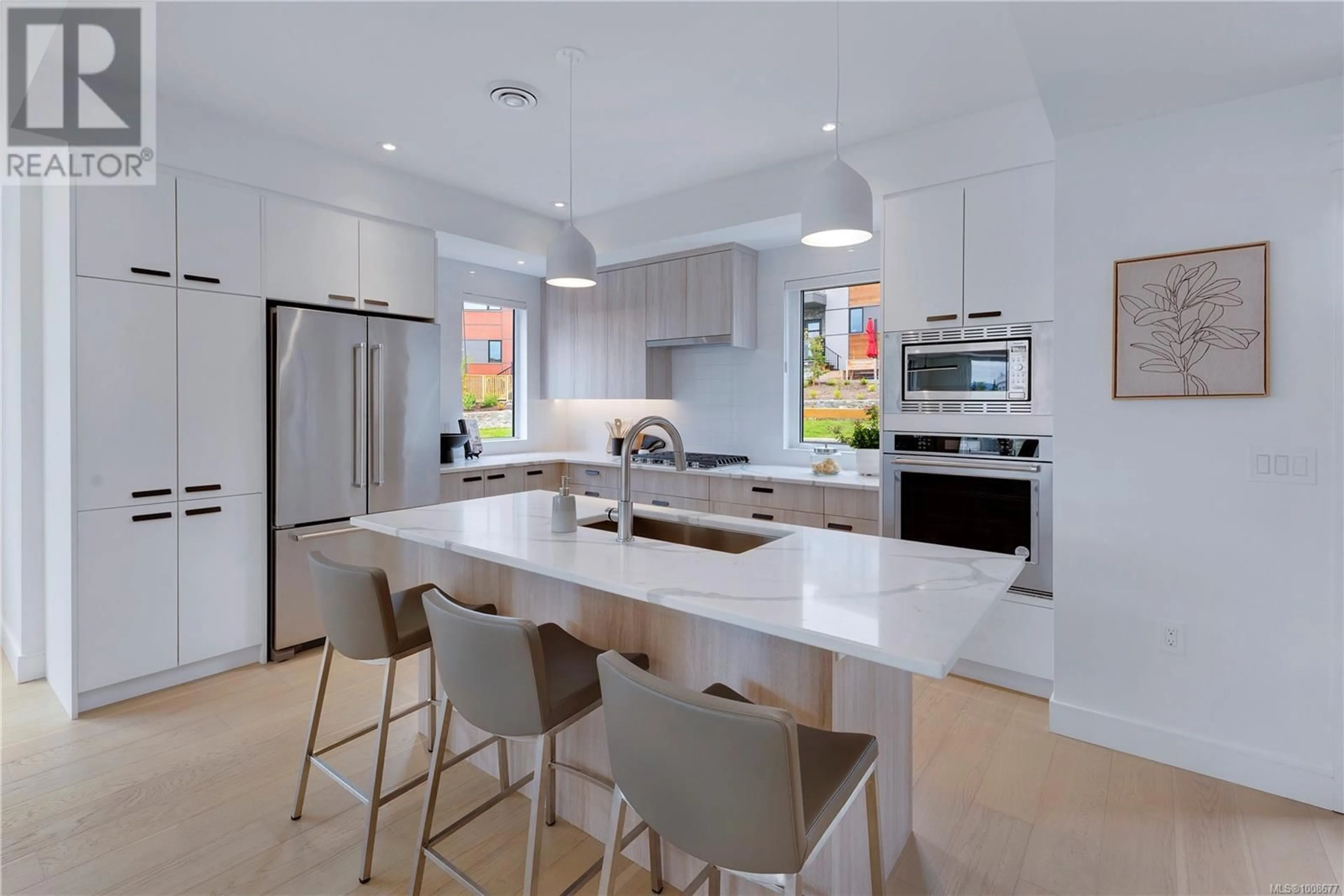 Open concept kitchen, ceramic/tile floor for 11 - 4253 DIEPPE ROAD, Saanich British Columbia V8X2N2