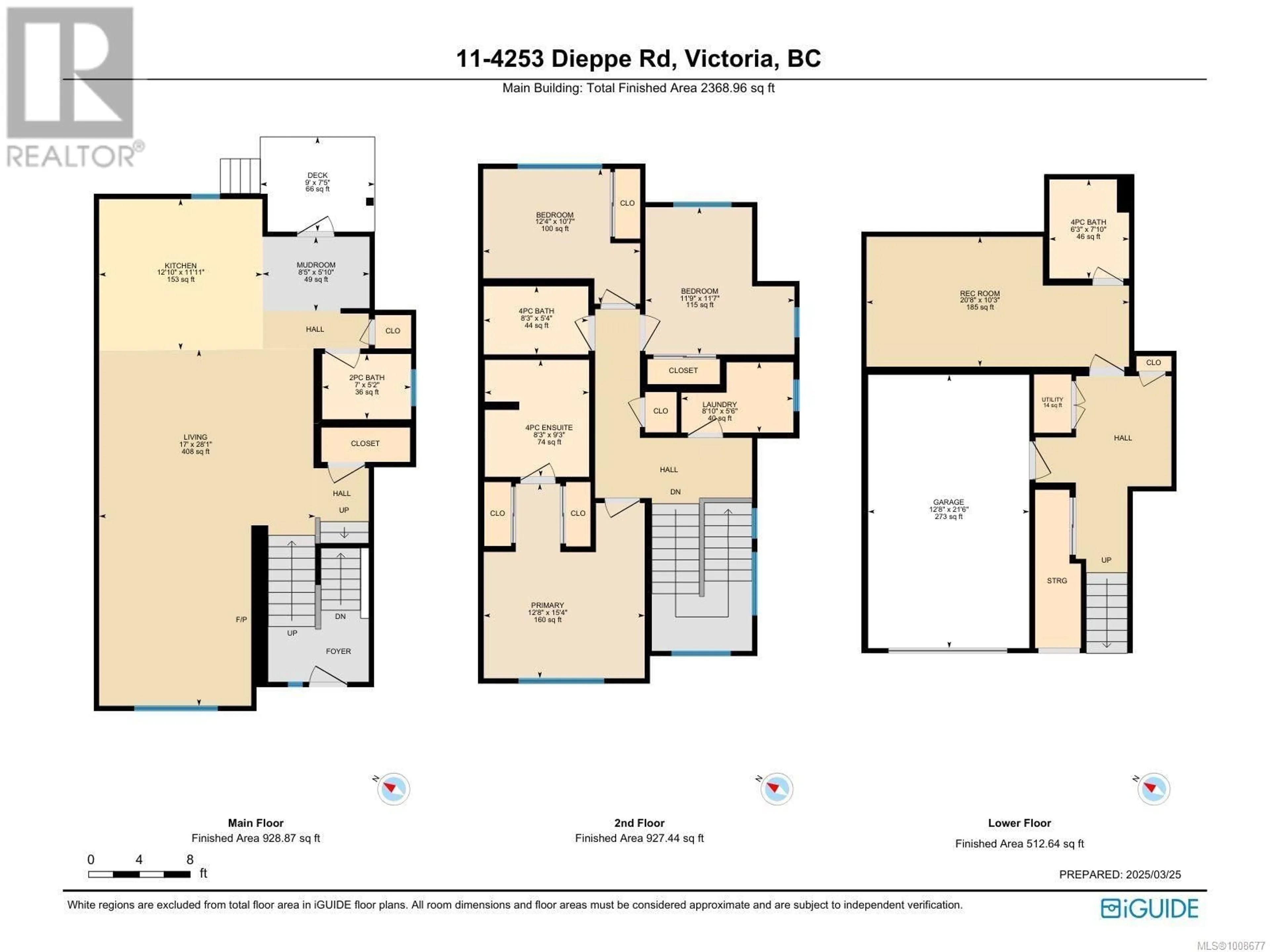Floor plan for 11 - 4253 DIEPPE ROAD, Saanich British Columbia V8X2N2