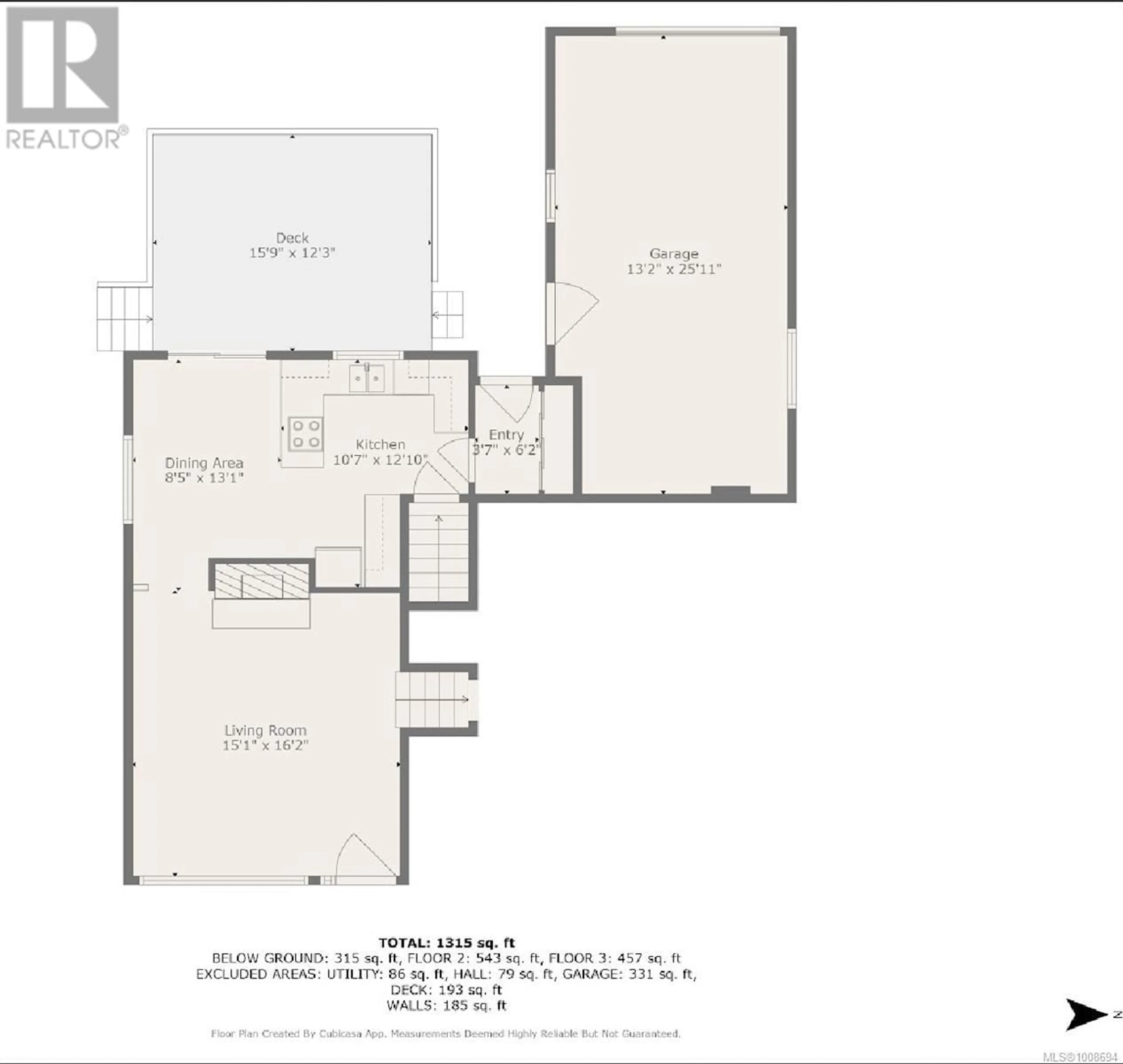 Floor plan for 3586 10TH AVENUE, Port Alberni British Columbia V9Y4W2