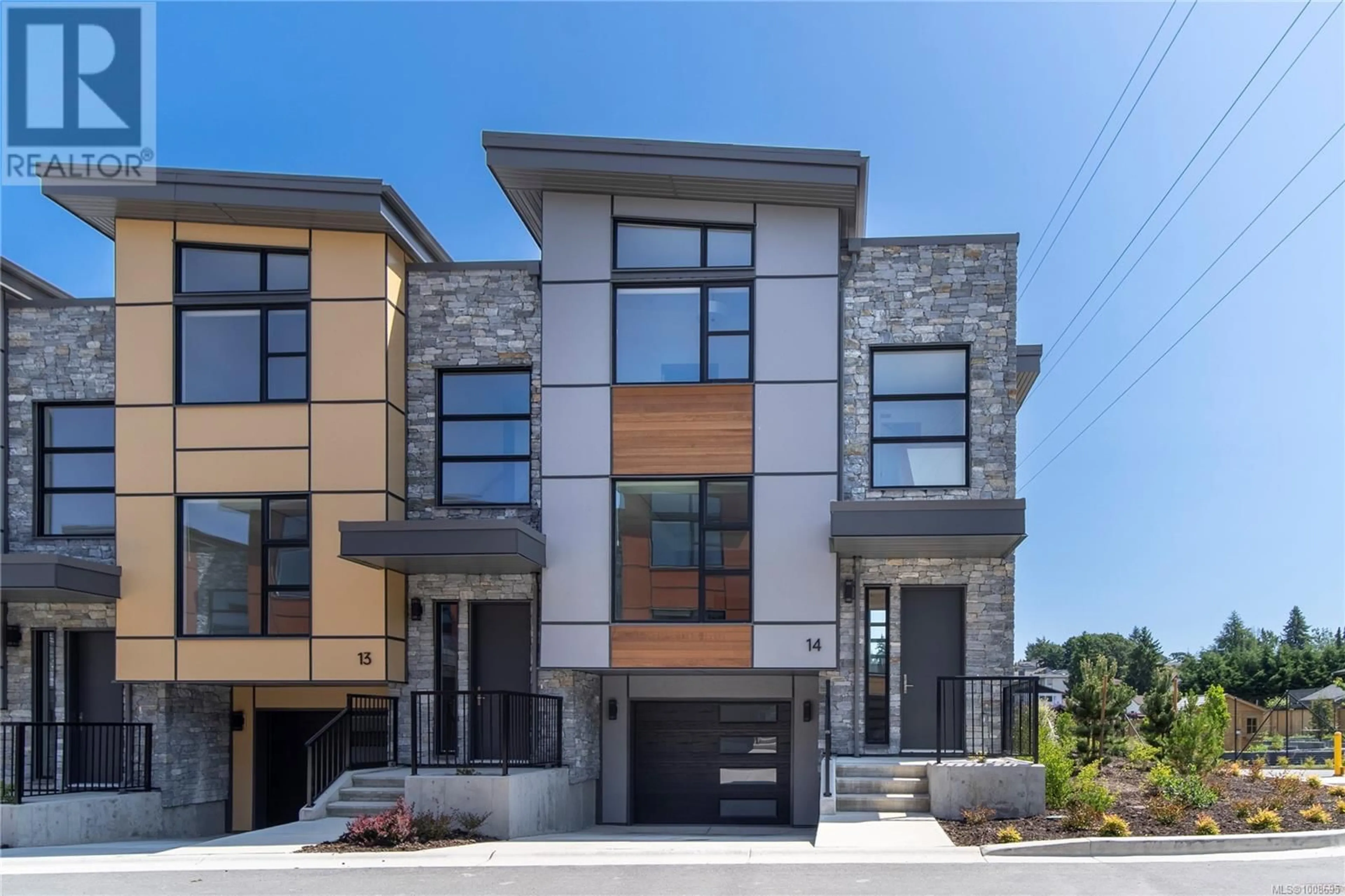 Home with brick exterior material, street for 14 - 4253 DIEPPE ROAD, Saanich British Columbia V8X2N2